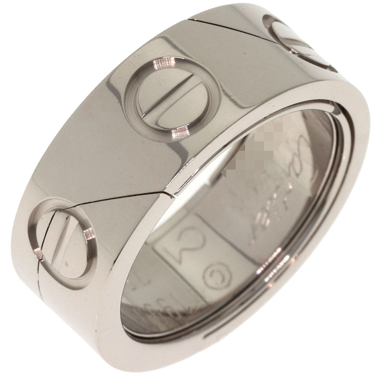 Cartier Silver White Gold (18K) Band Ring (Pre-Owned)