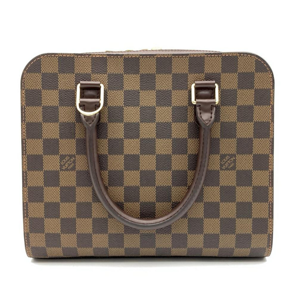 Louis Vuitton Brown Damier Canvas Handbag (Pre-Owned)