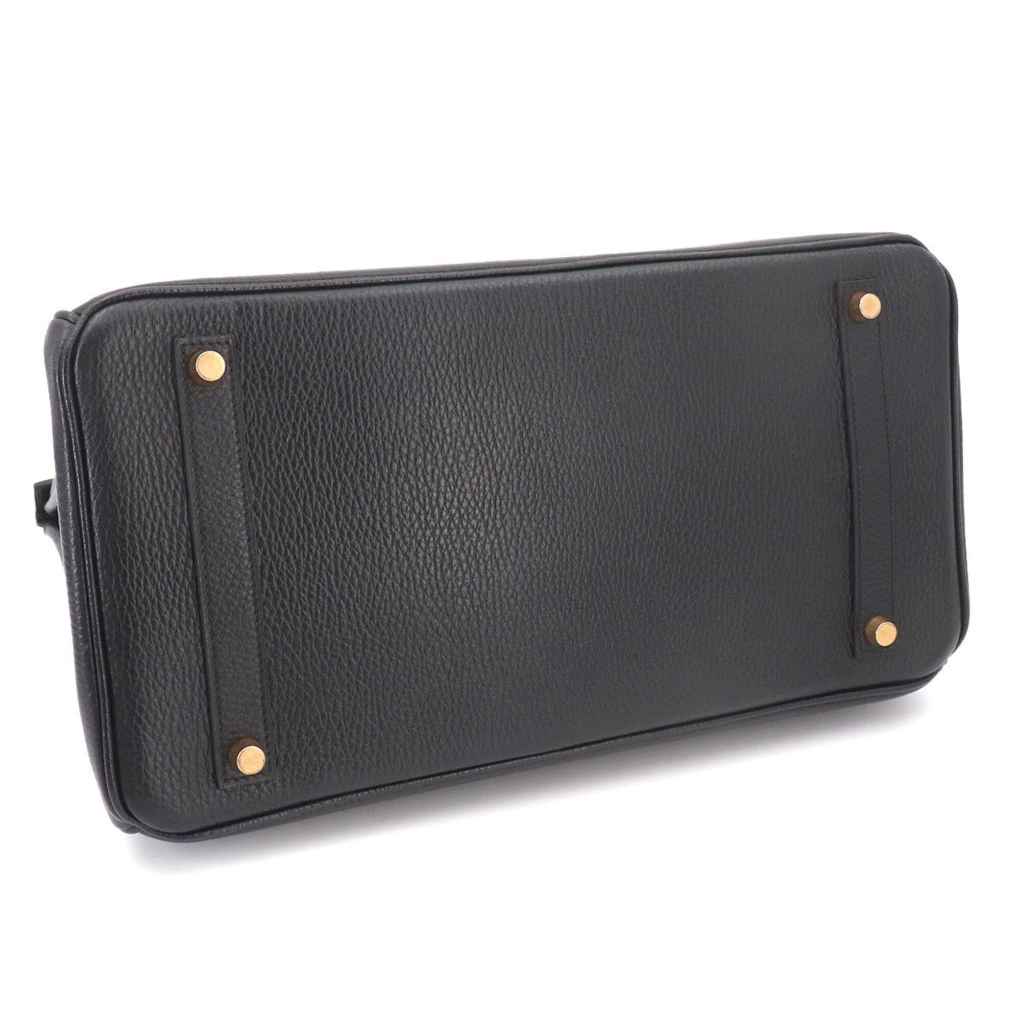 Hermes Black Ardennes Leather Handbag (Pre-Owned)