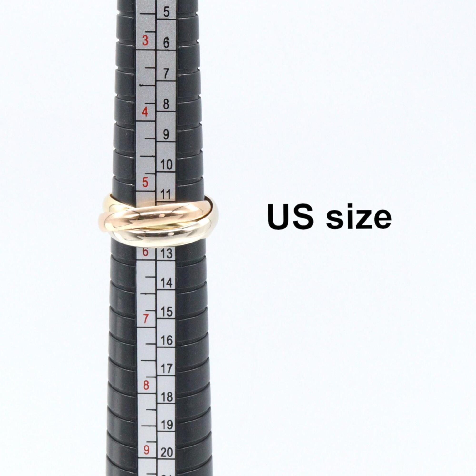 Cartier Gold Silver Yellow Gold (18K) Pink Gold (18K) White Gold (18K) Band Ring (Pre-Owned)