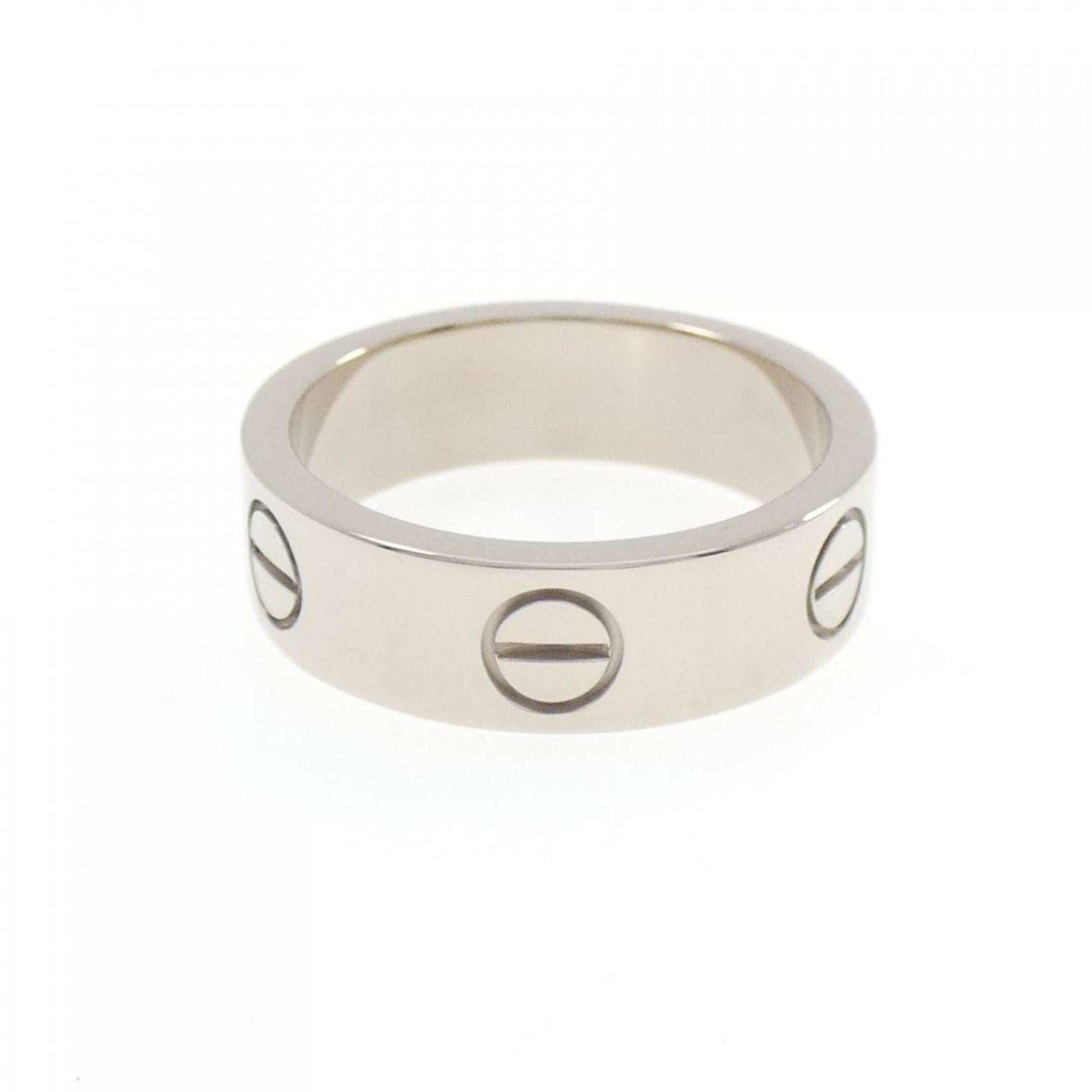 Cartier White Gold White Gold (18K) Band Ring (Pre-Owned)