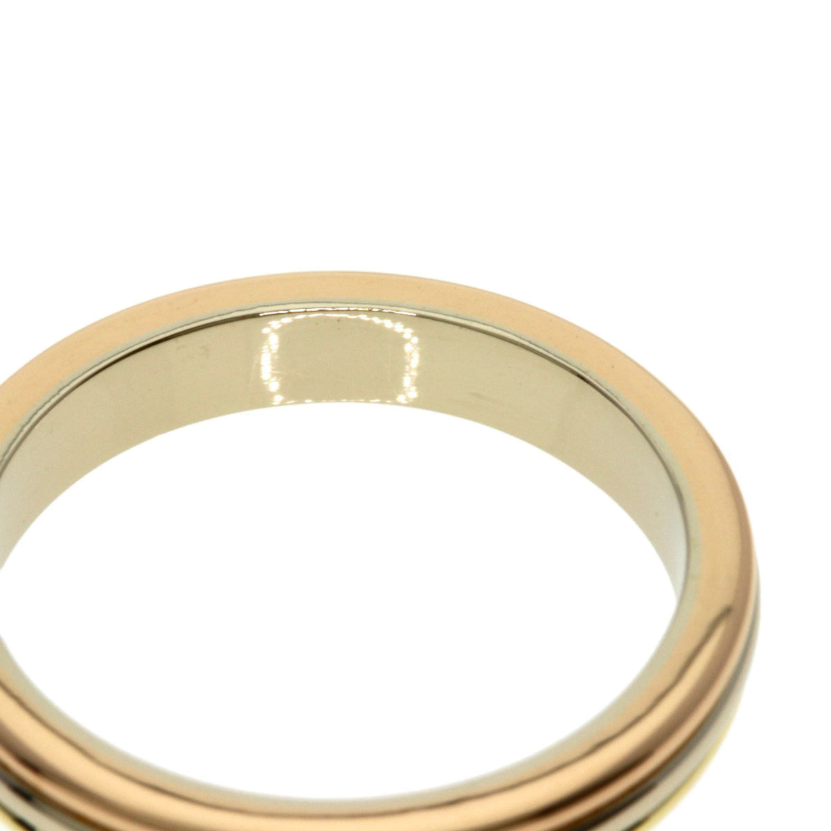 Cartier Yellow Gold (18K) Pink Gold (18K) White Gold (18K) Band Ring (Pre-Owned)