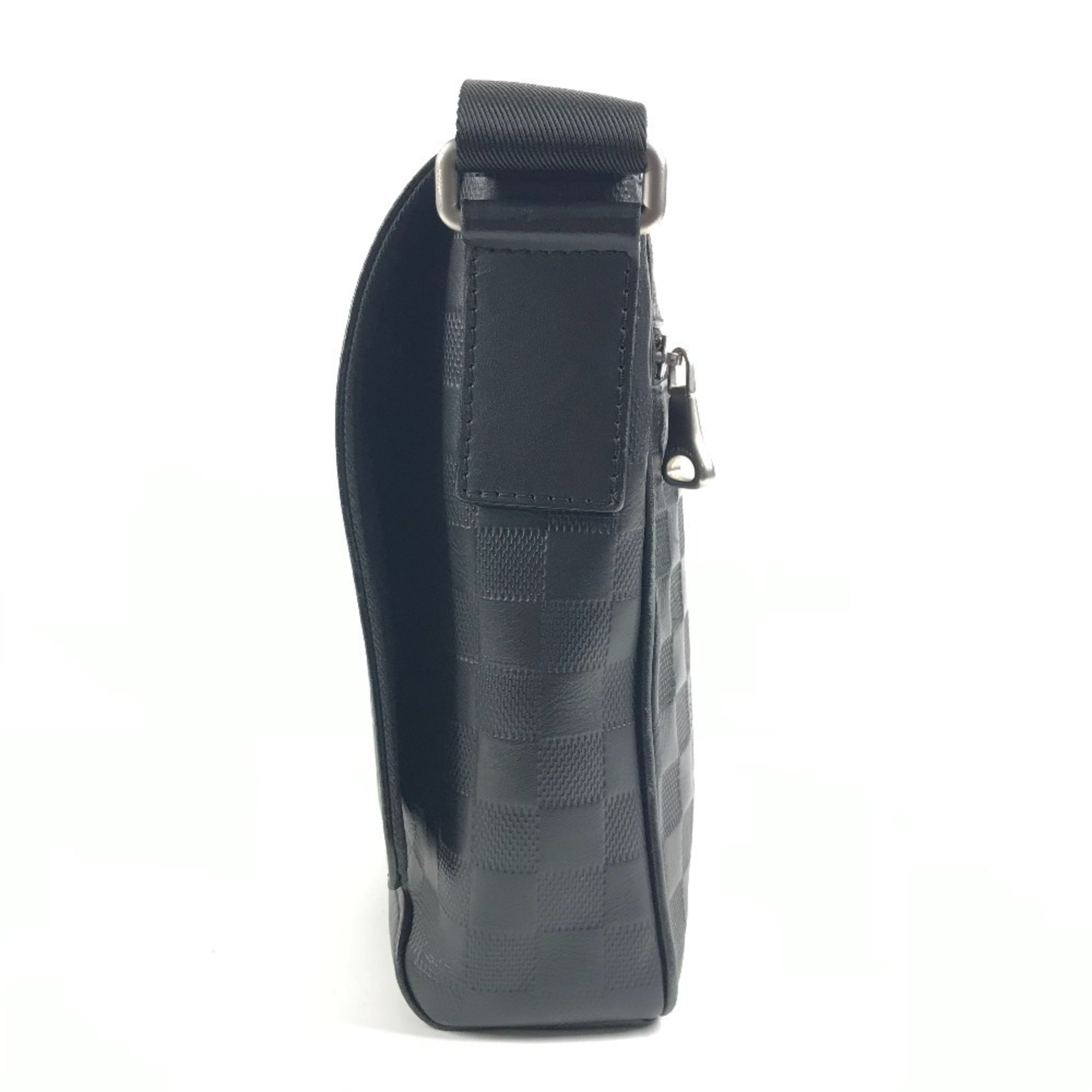 Louis Vuitton Black Onyx Damier Infini Leather Shoulder Bag (Pre-Owned)