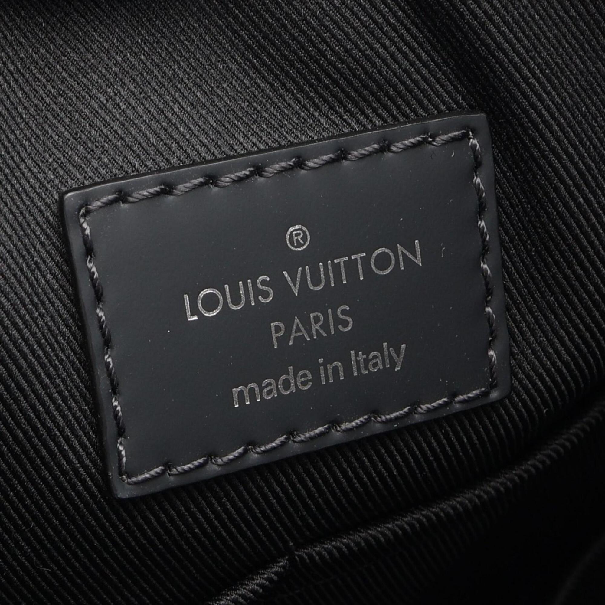 Louis Vuitton Black Multi-Color Coated Canvas Pvc Leather Handbag Shoulder Bag (Pre-Owned)
