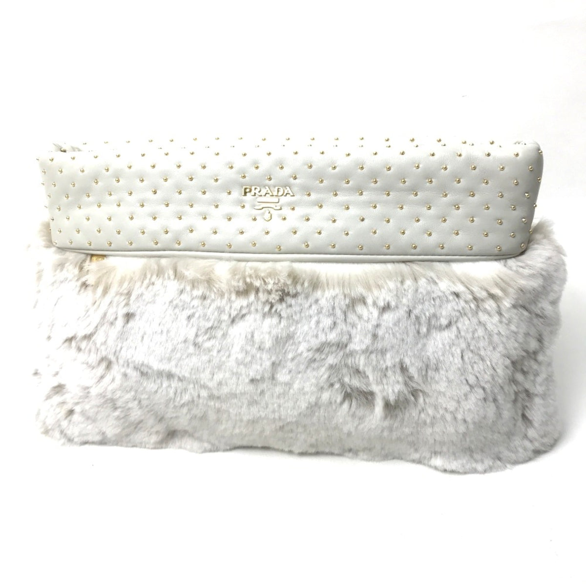 Prada White Other Clutch Bag (Pre-Owned)