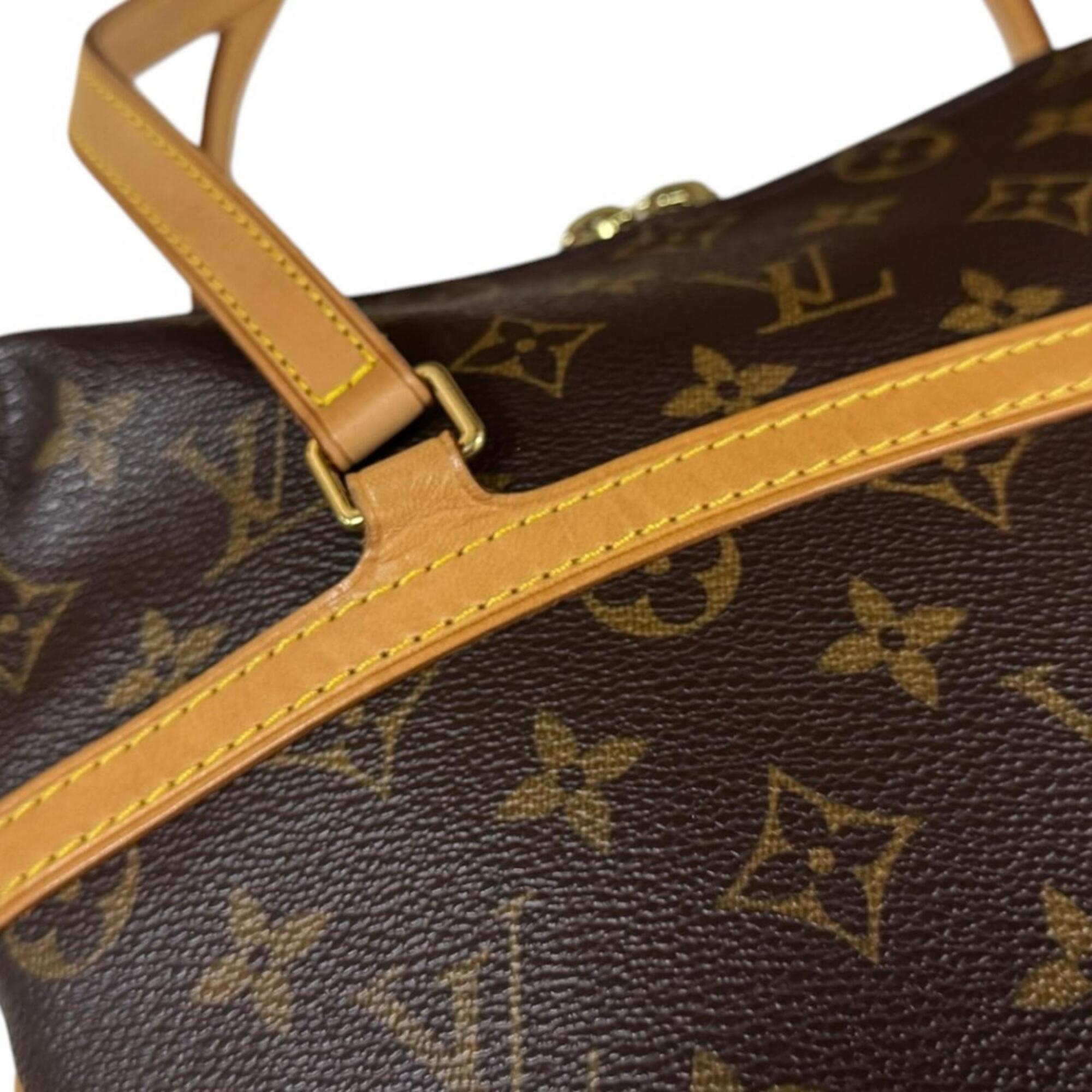 Louis Vuitton Brown Monogram Canvas Shoulder Bag (Pre-Owned)