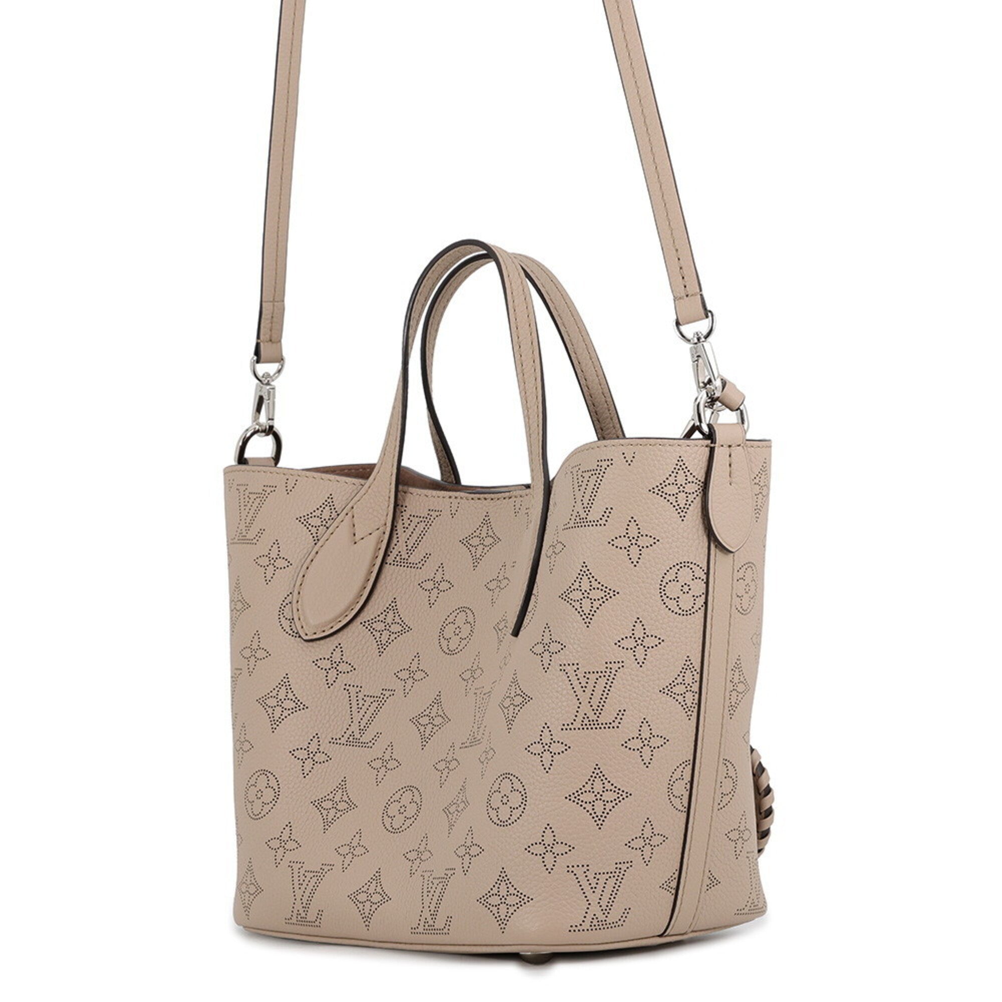 Louis Vuitton Monogram Blossom Mahina Leather Handbag Shoulder Bag (Pre-Owned)