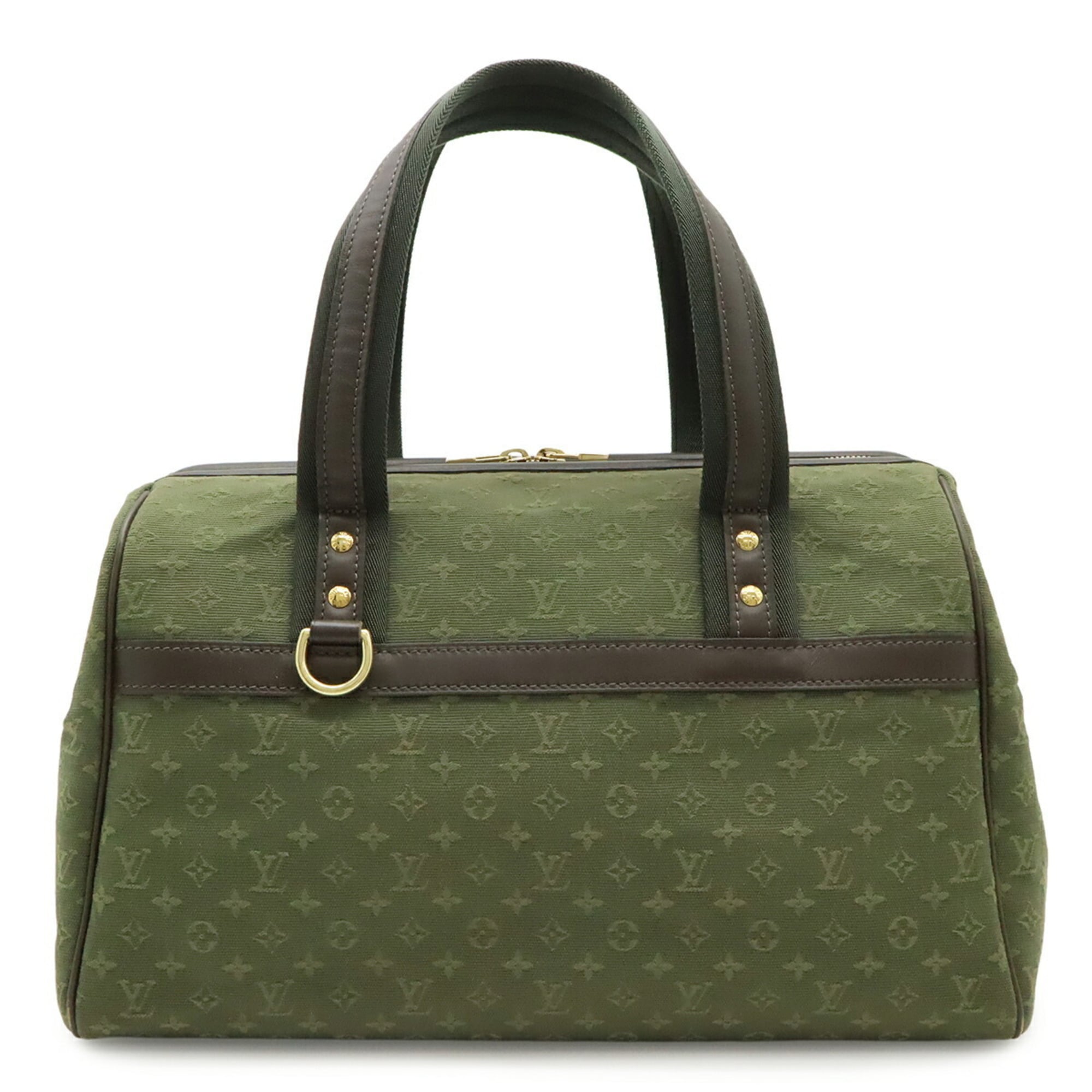 Louis Vuitton Tst Khaki Canvas Leather Shoulder Bag Tote Bag (Pre-Owned)