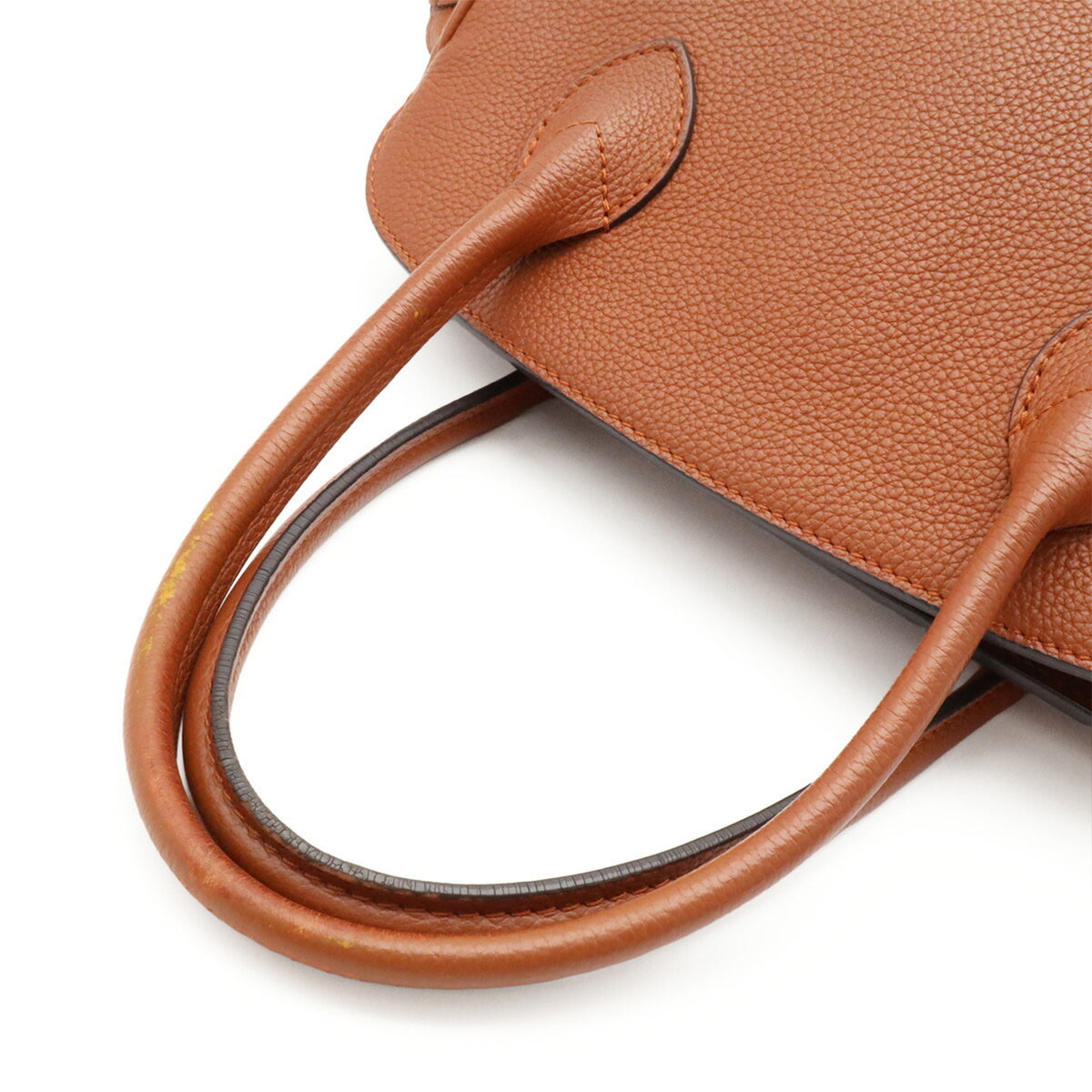 Louis Vuitton Brown Gold Brown Leather Handbag Shoulder Bag (Pre-Owned)