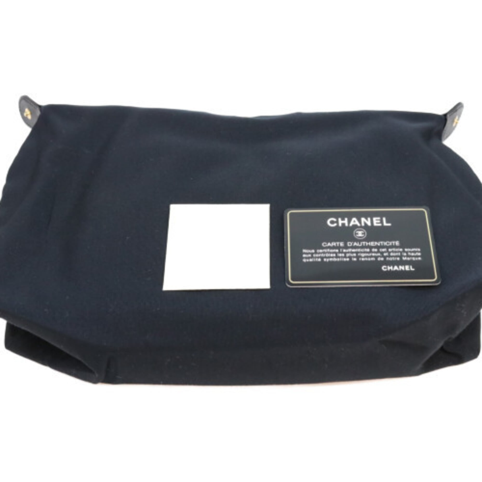 Chanel Black Leather Tote Bag (Pre-Owned)