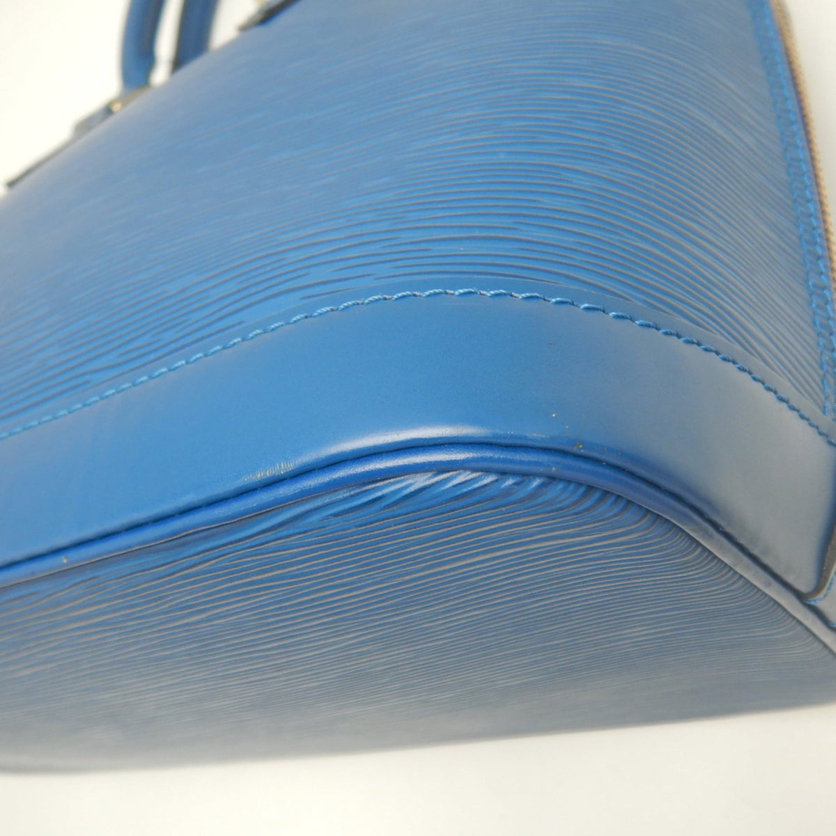 Louis Vuitton Toledo Blue Epi Leather Handbag (Pre-Owned)