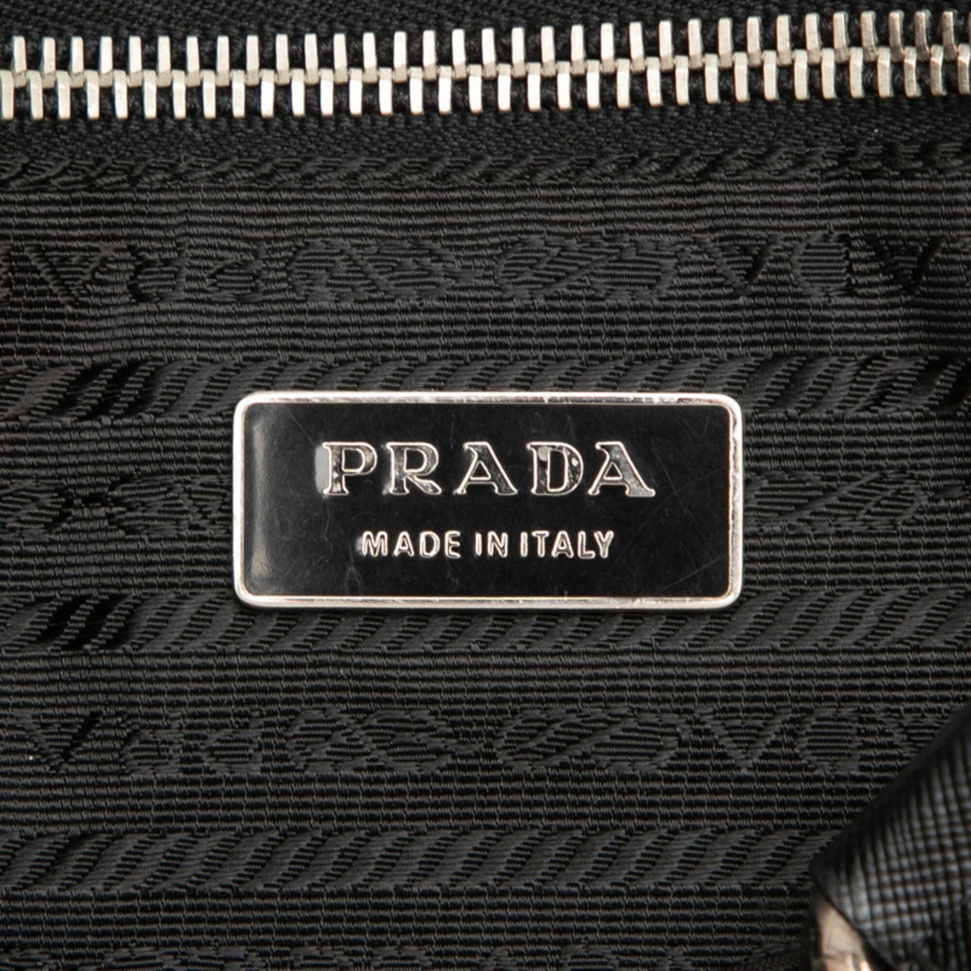 Prada Black Nylon Tote Bag (Pre-Owned)