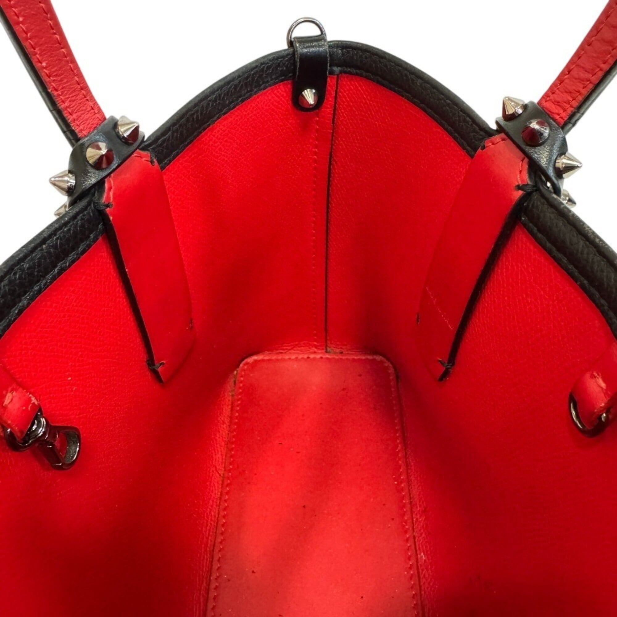 Christian Louboutin Black Leather Handbag (Pre-Owned)