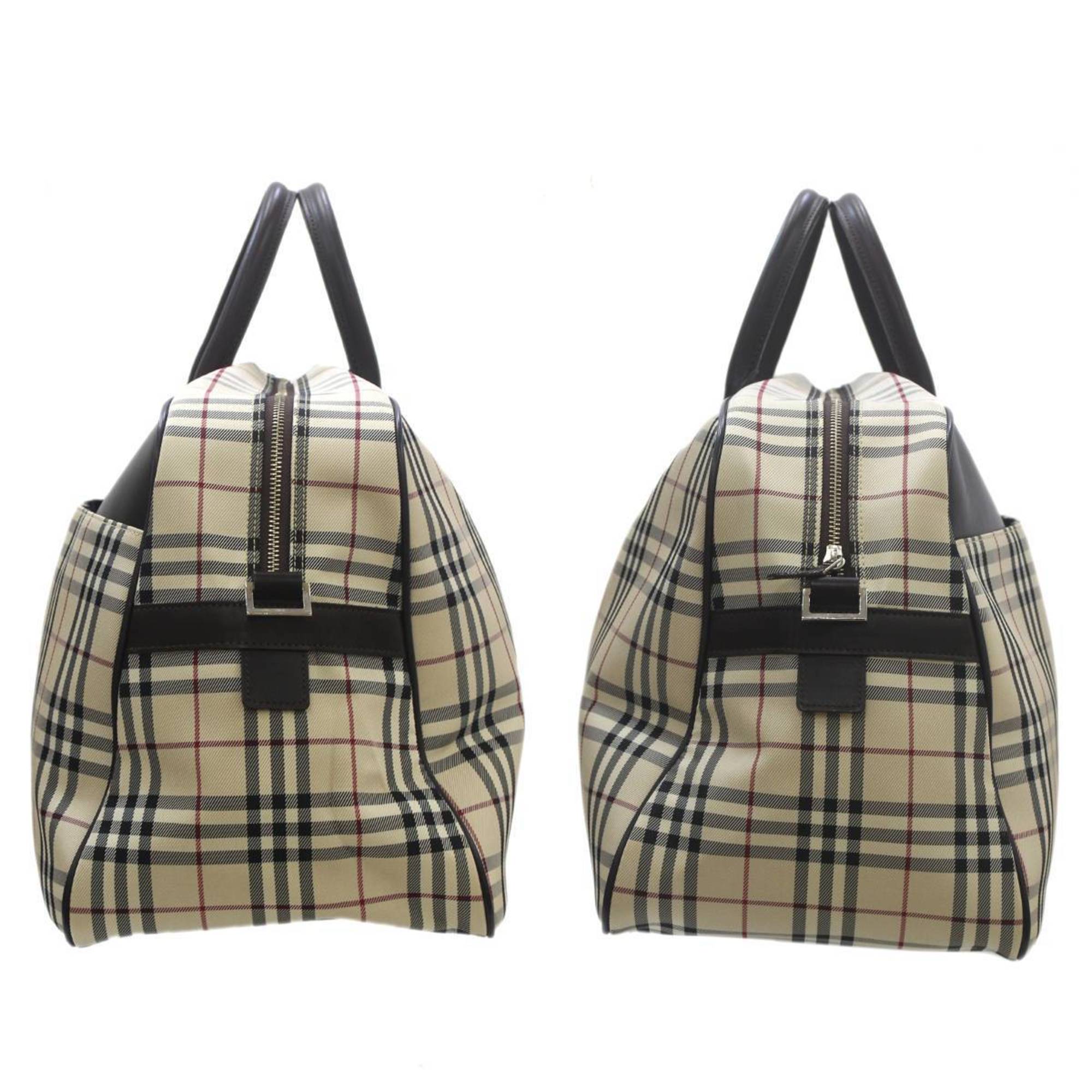 Burberry Beige Boston Bag (Pre-Owned)