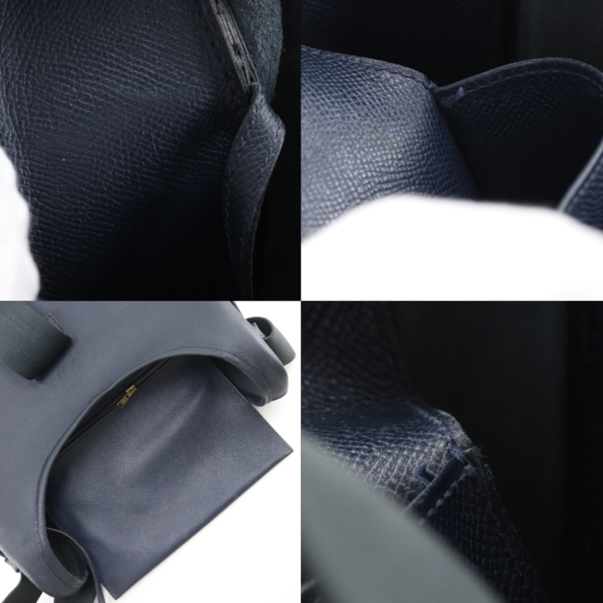 Hermes Black Courchevel Leather Shoulder Bag (Pre-Owned)