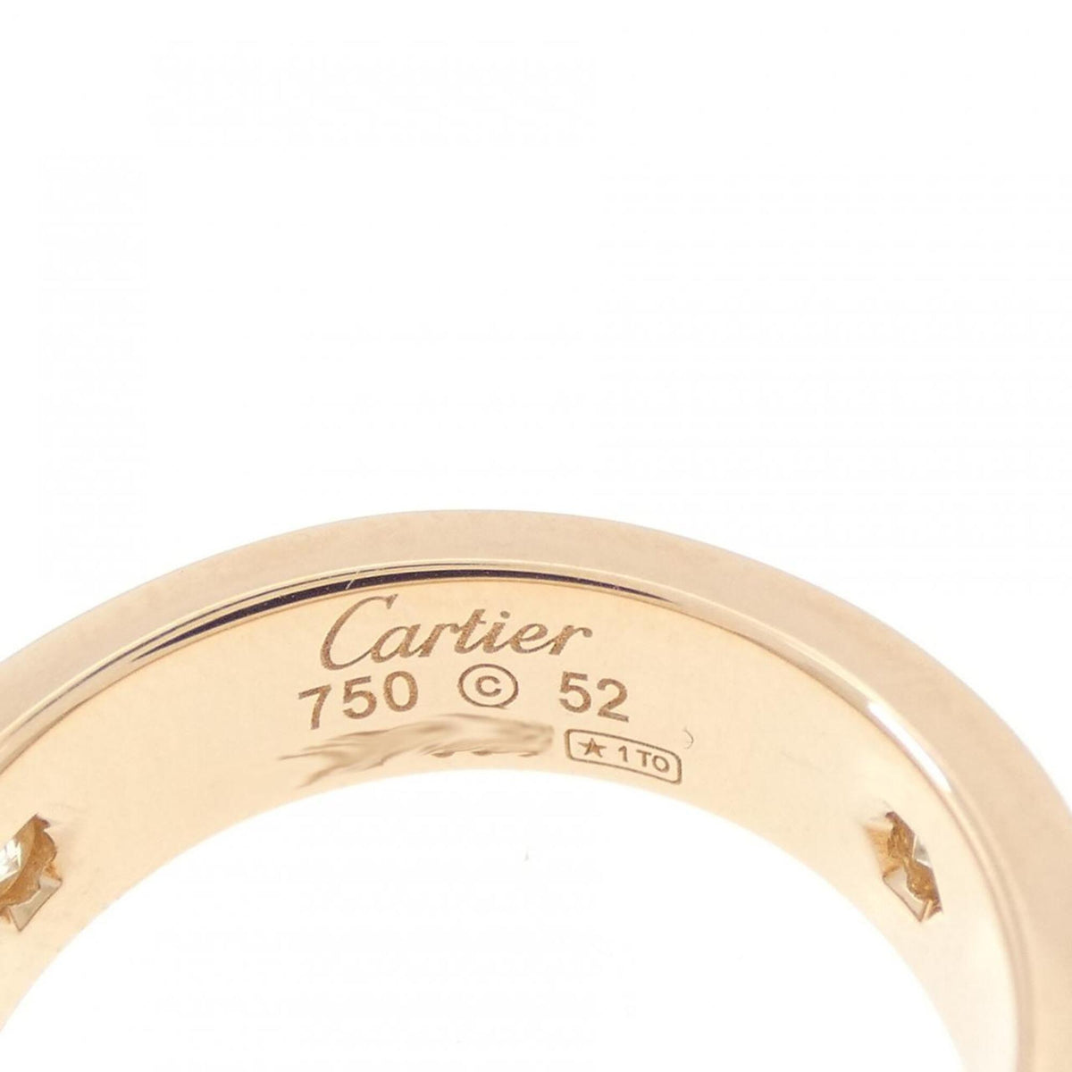 Cartier Pink Gold Pink Gold (18K) Band Ring (Pre-Owned)