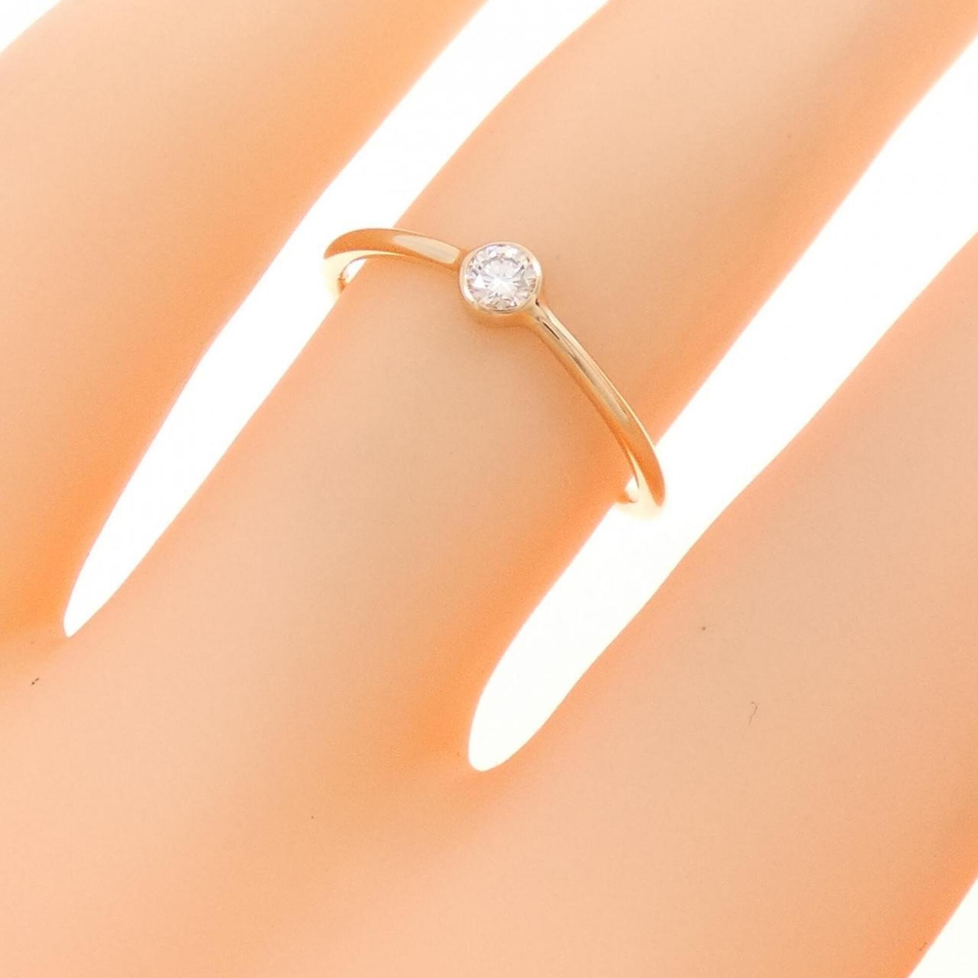 Tiffany Pink Gold (18K) Band Ring (Pre-Owned)