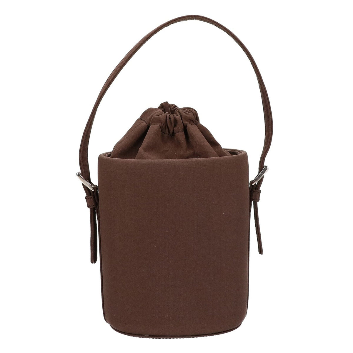 Prada Brown Satin Handbag (Pre-Owned)