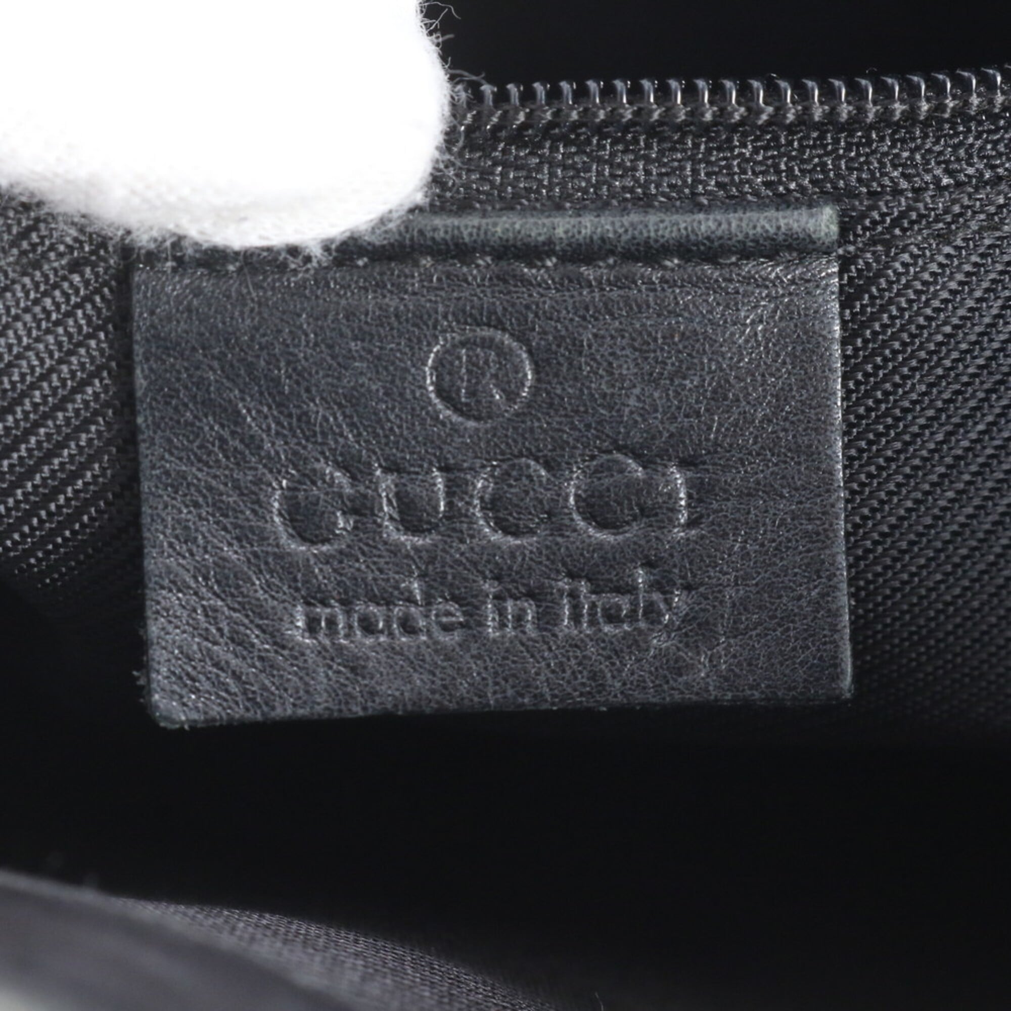 Gucci Gg Canvas Black Gg Canvas Handbag Tote Bag (Pre-Owned)