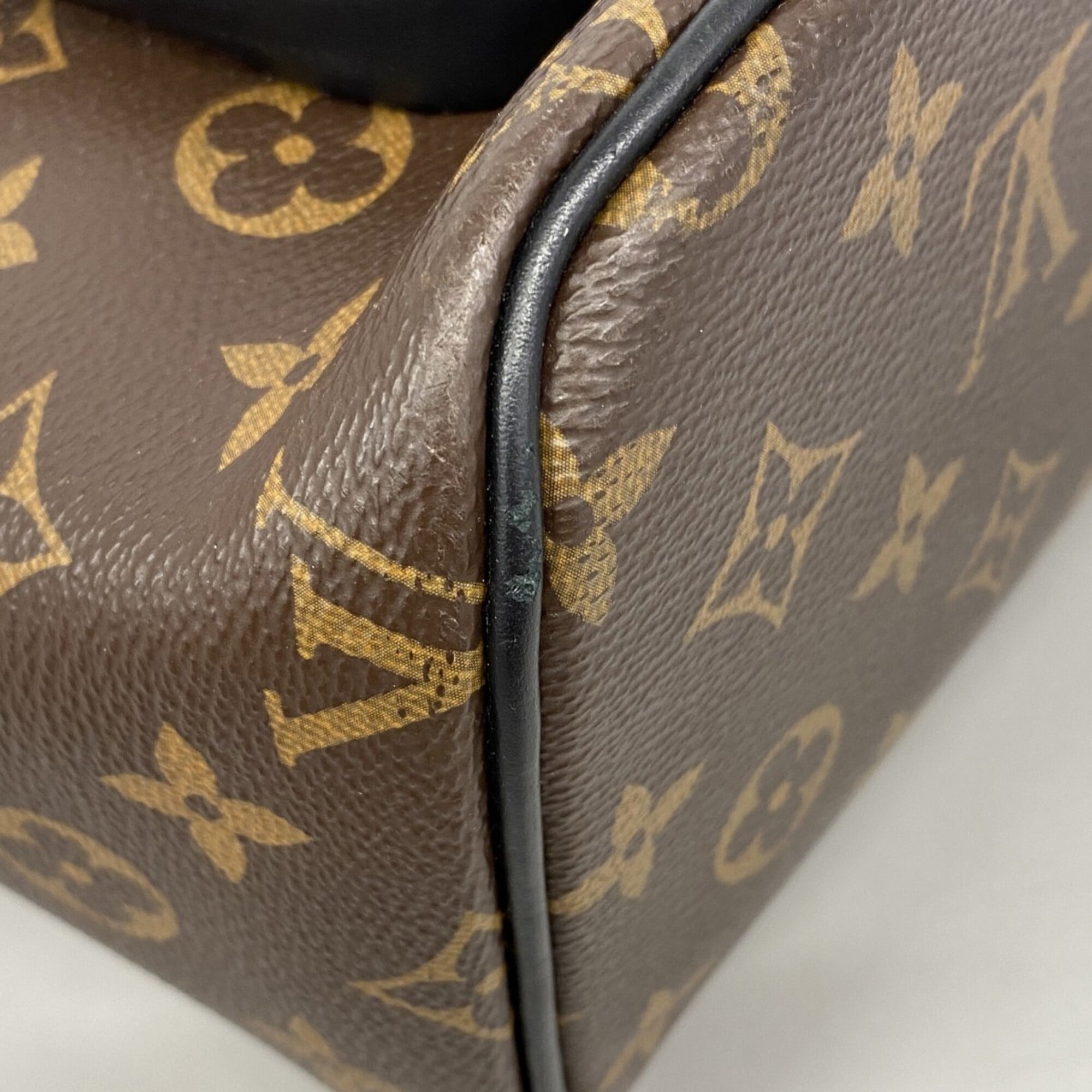 Louis Vuitton Black Brown Backpack (Pre-Owned)