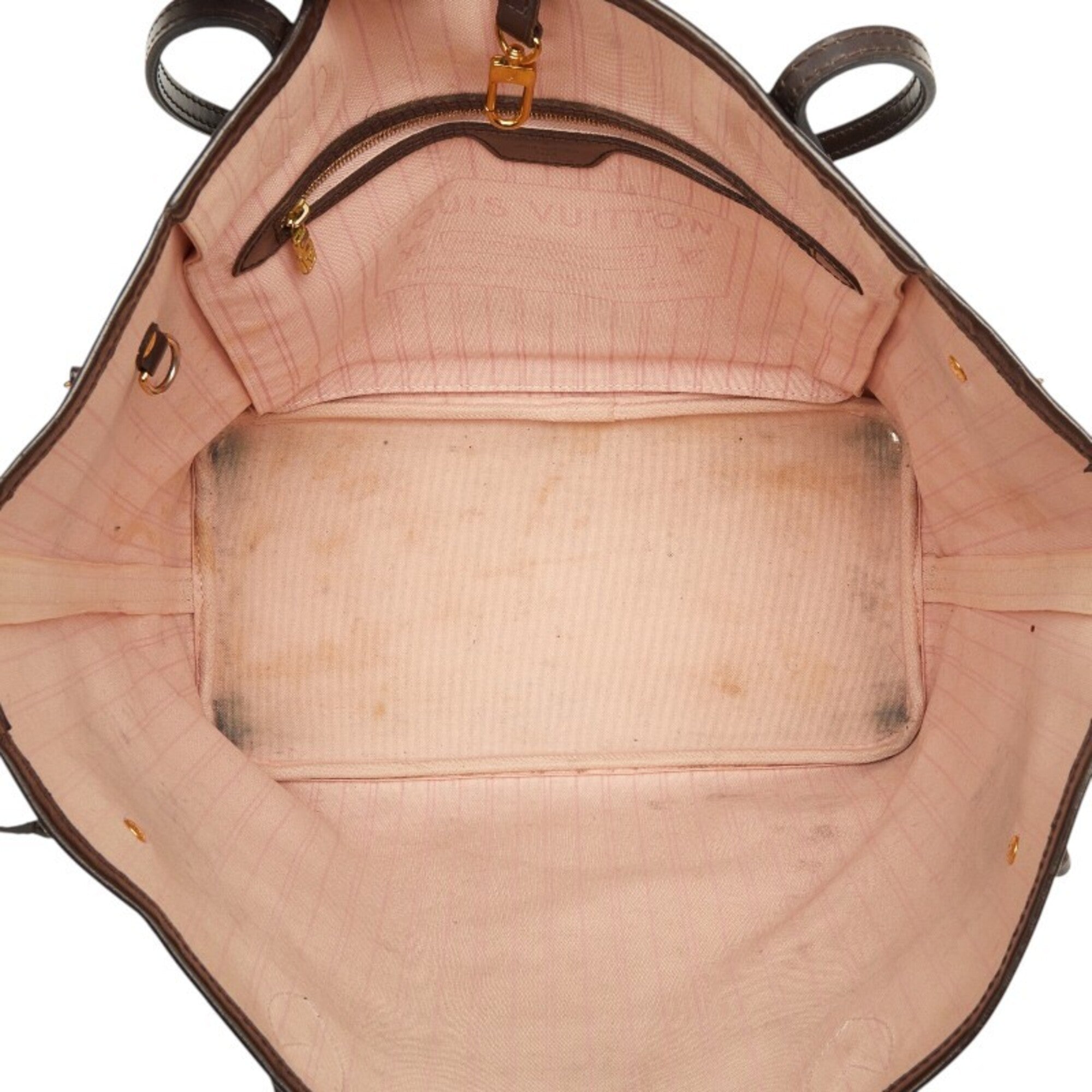 Louis Vuitton Damier Brown Rose Ballerine Pvc Leather Shoulder Bag Tote Bag (Pre-Owned)