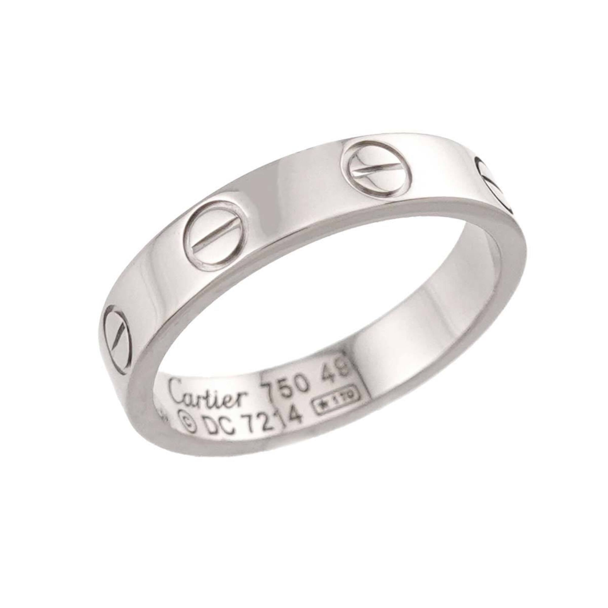 Cartier White Gold (18K) Band Ring (Pre-Owned)