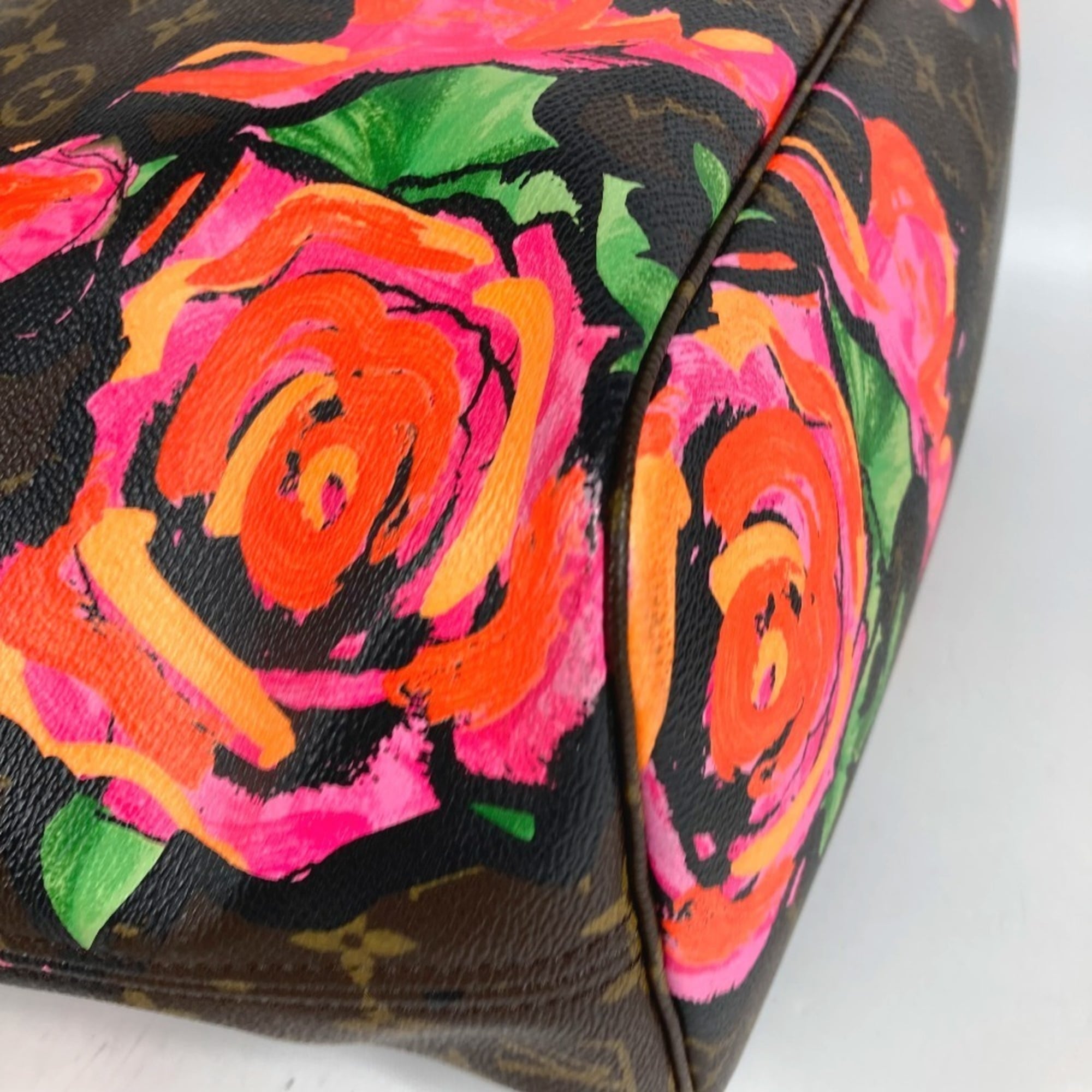 Louis Vuitton Monogram Brown Rose Monogram Shoulder Bag Tote Bag (Pre-Owned)