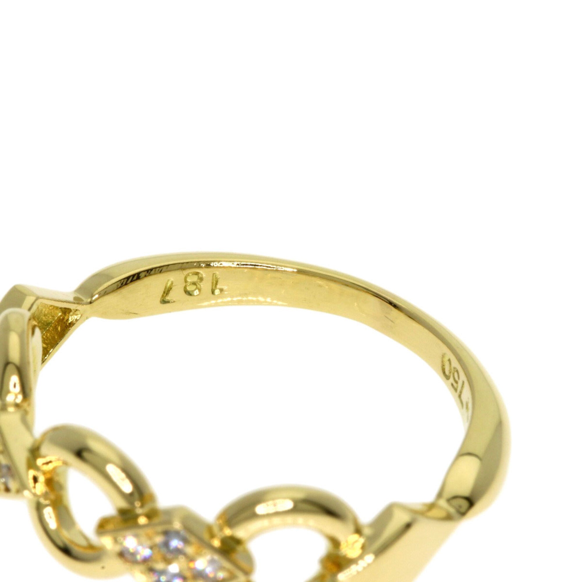 Christian Dior Yellow Gold (18K) Band Ring (Pre-Owned)