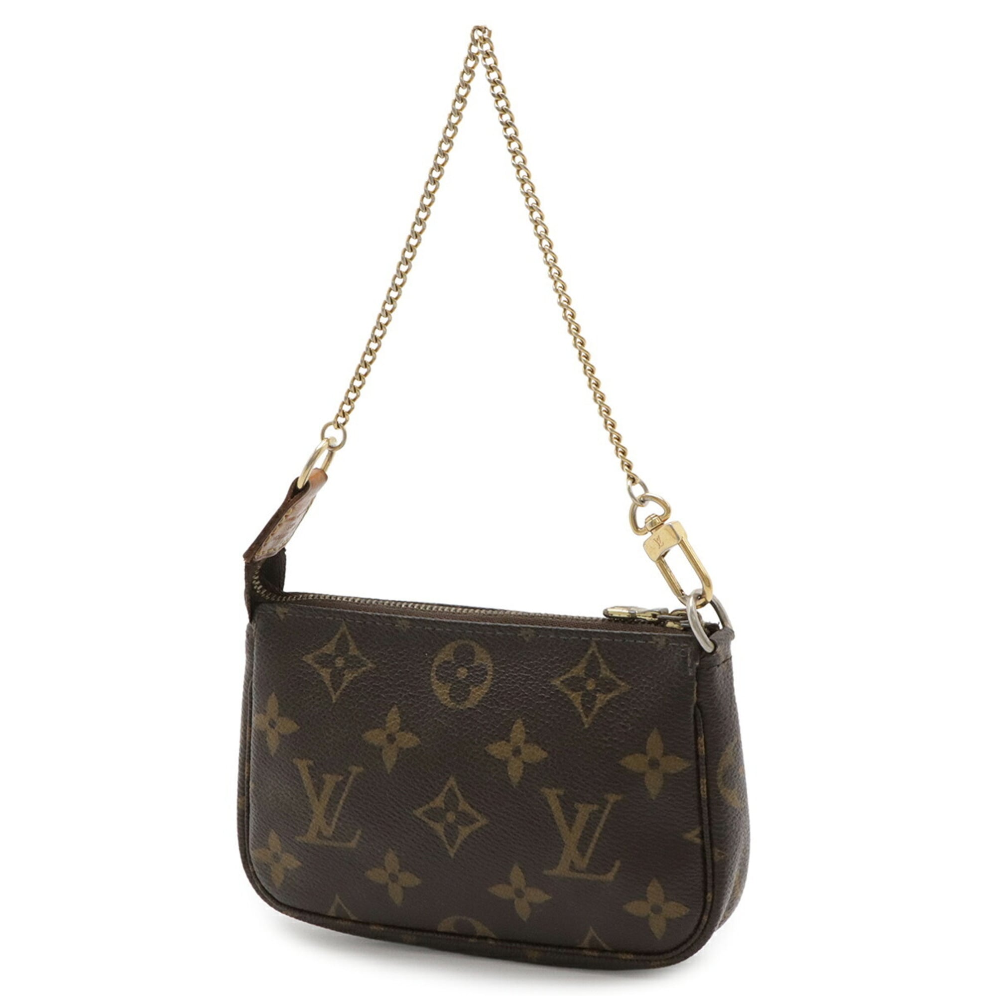 Louis Vuitton Brown Monogram Pochette Pouch (Pre-Owned)