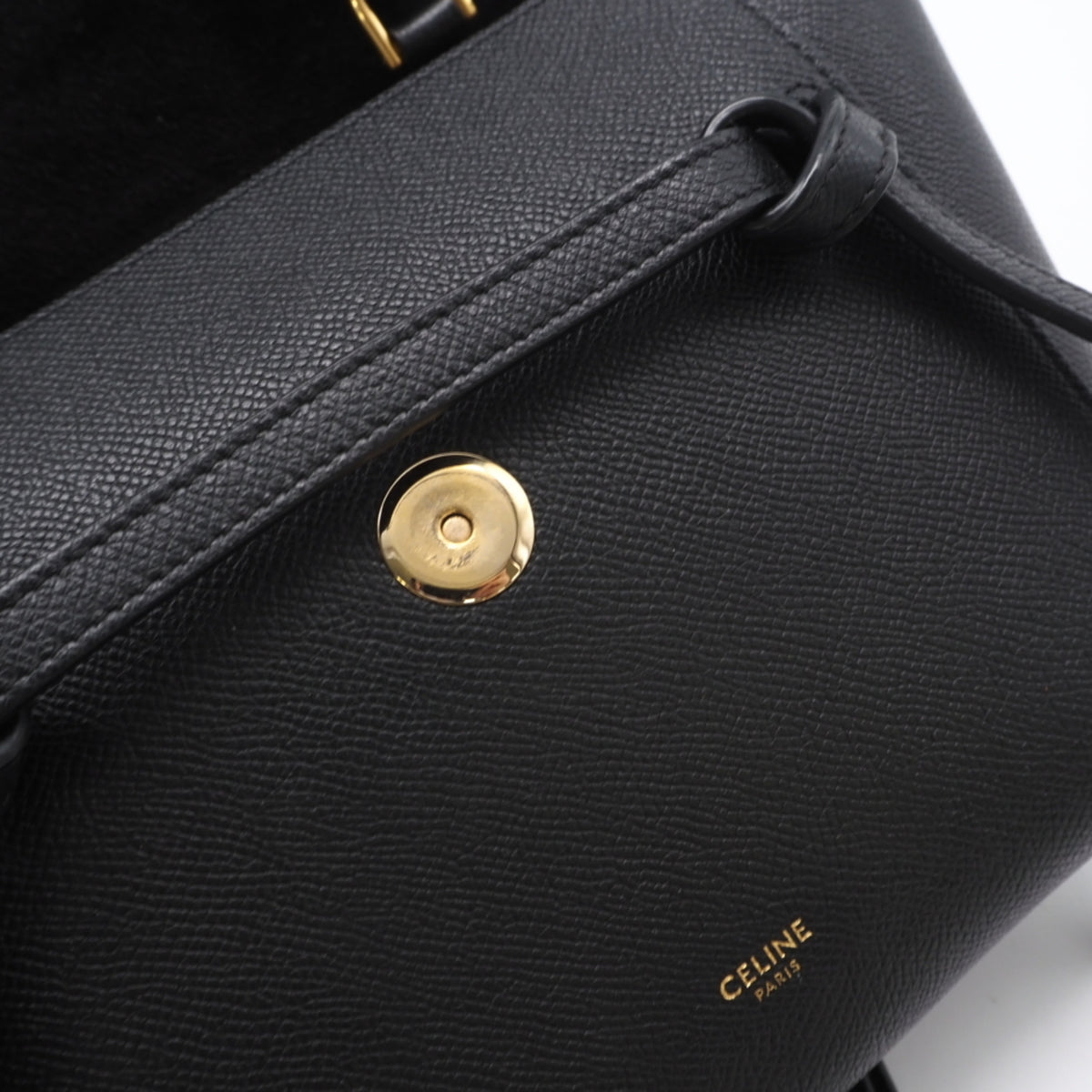Celine Black Leather Handbag (Pre-Owned)