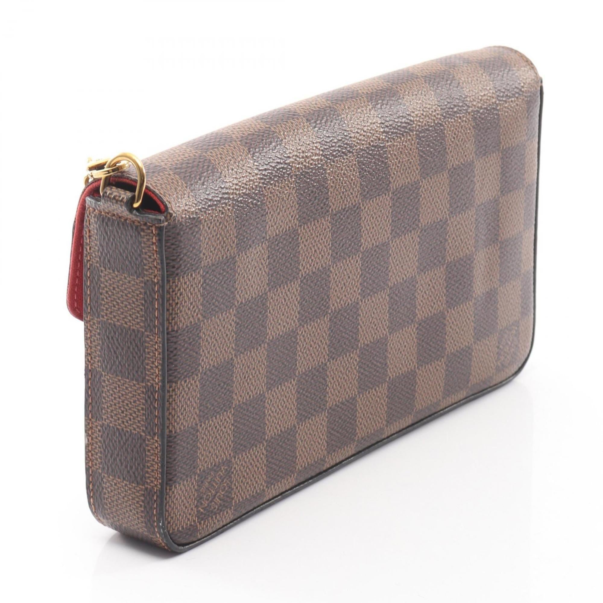 Louis Vuitton Brown Damier Canvas Ebene Coated Canvas Pochette Shoulder Bag (Pre-Owned)