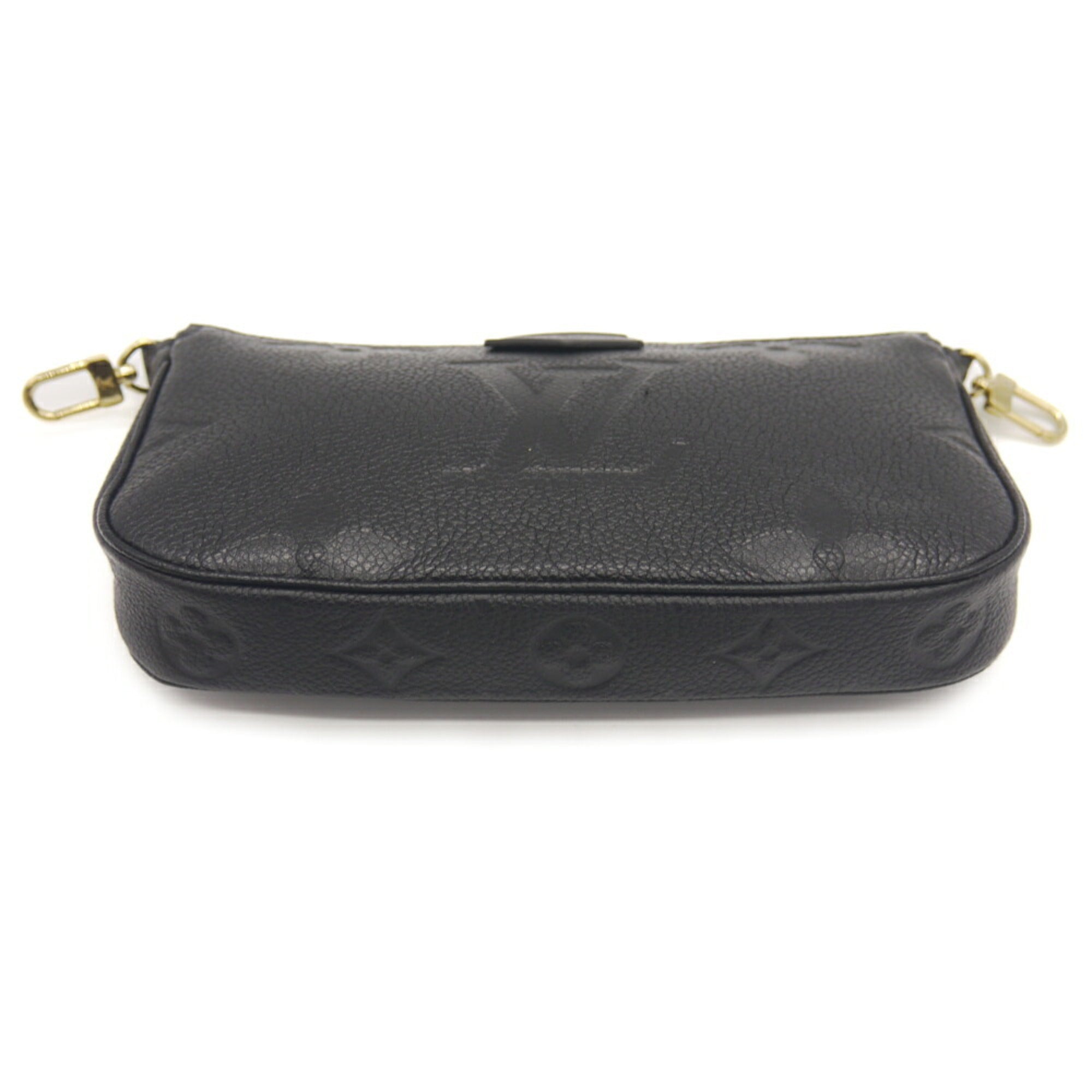 Louis Vuitton Black Noir Monogram Empreinte Pochette Shoulder Bag (Pre-Owned)