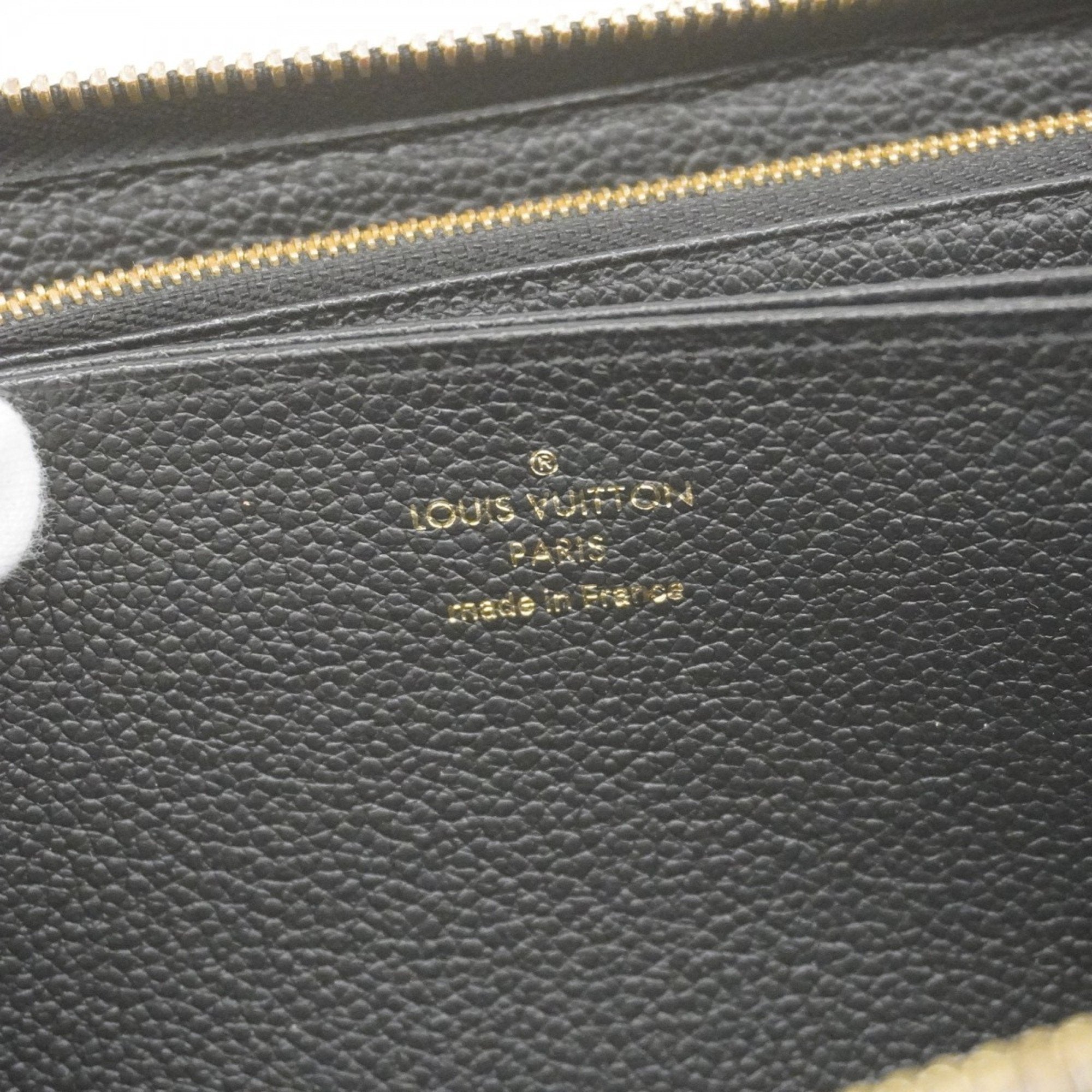 Louis Vuitton Noir Long Wallet (Bi-Fold) (Pre-Owned)