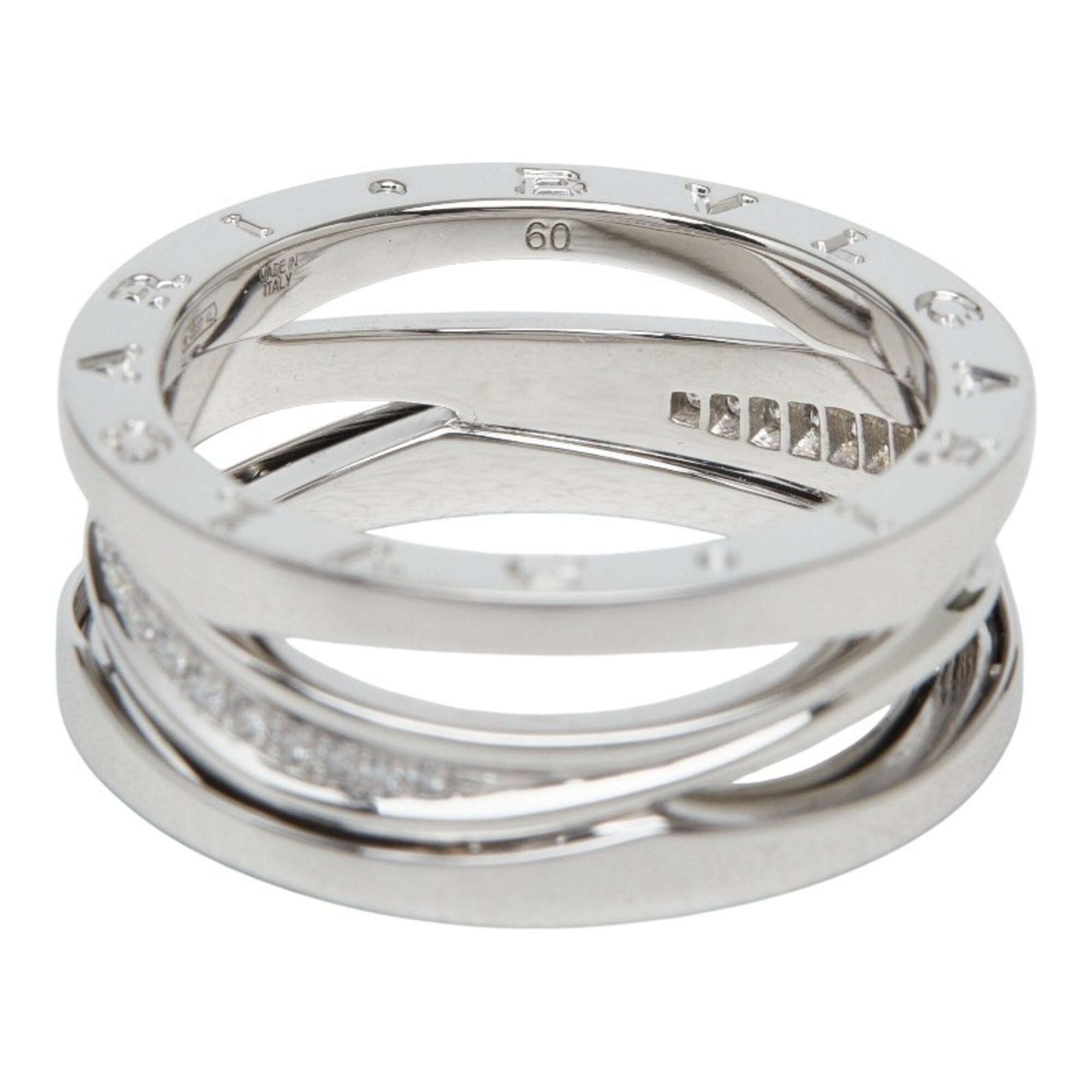 Bvlgari White Gold (18K) Band Ring (Pre-Owned)