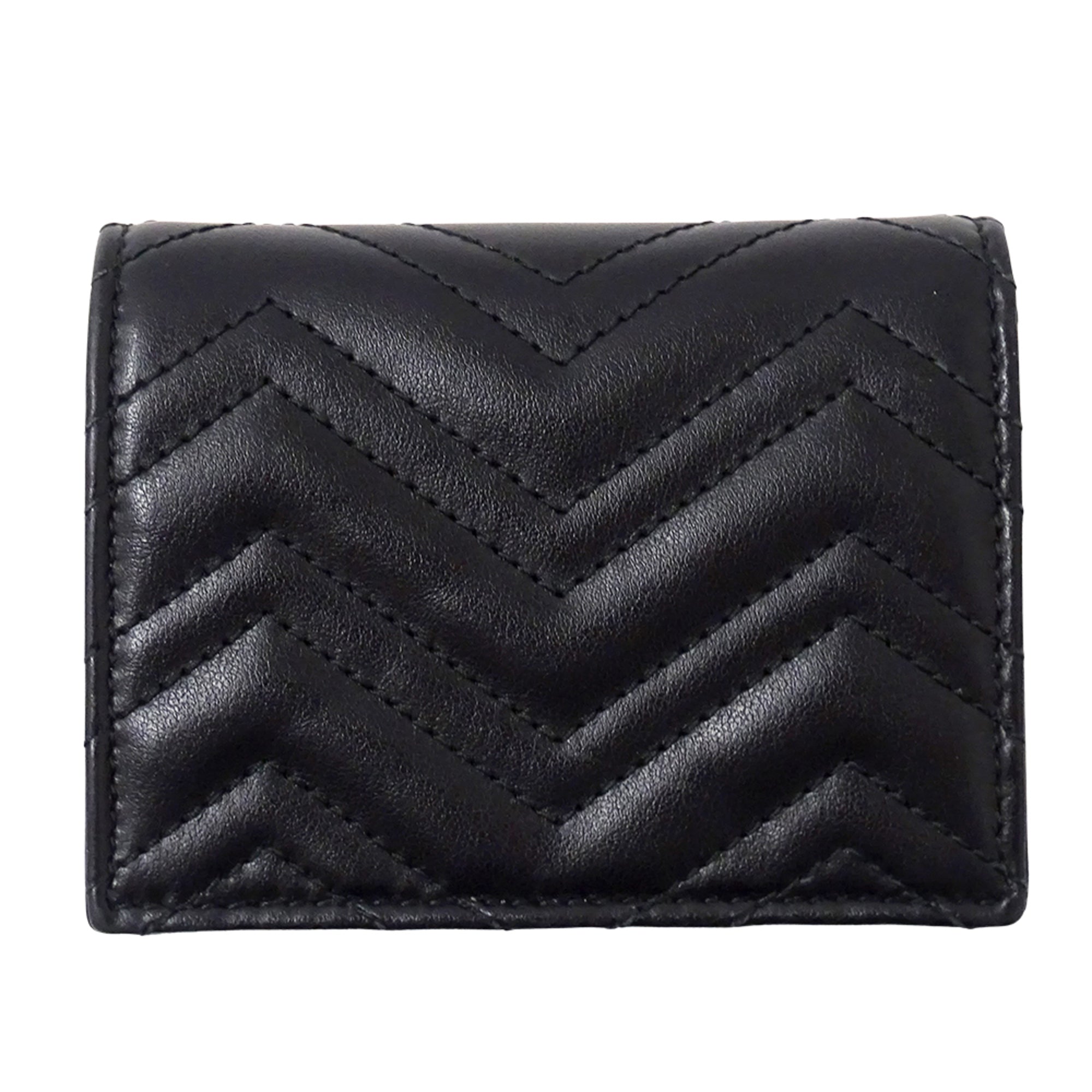 Gucci Black Leather Wallet (Bi-Fold) (Pre-Owned)