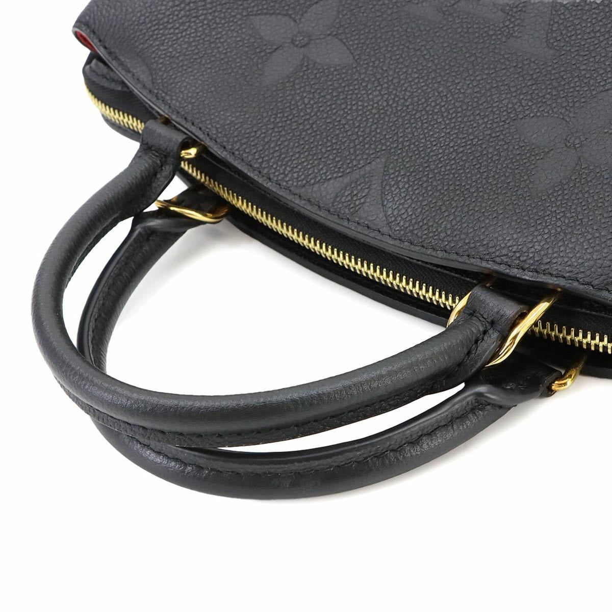 Louis Vuitton Monogram Noir Monogram Empreinte Leather Handbag (Pre-Owned)