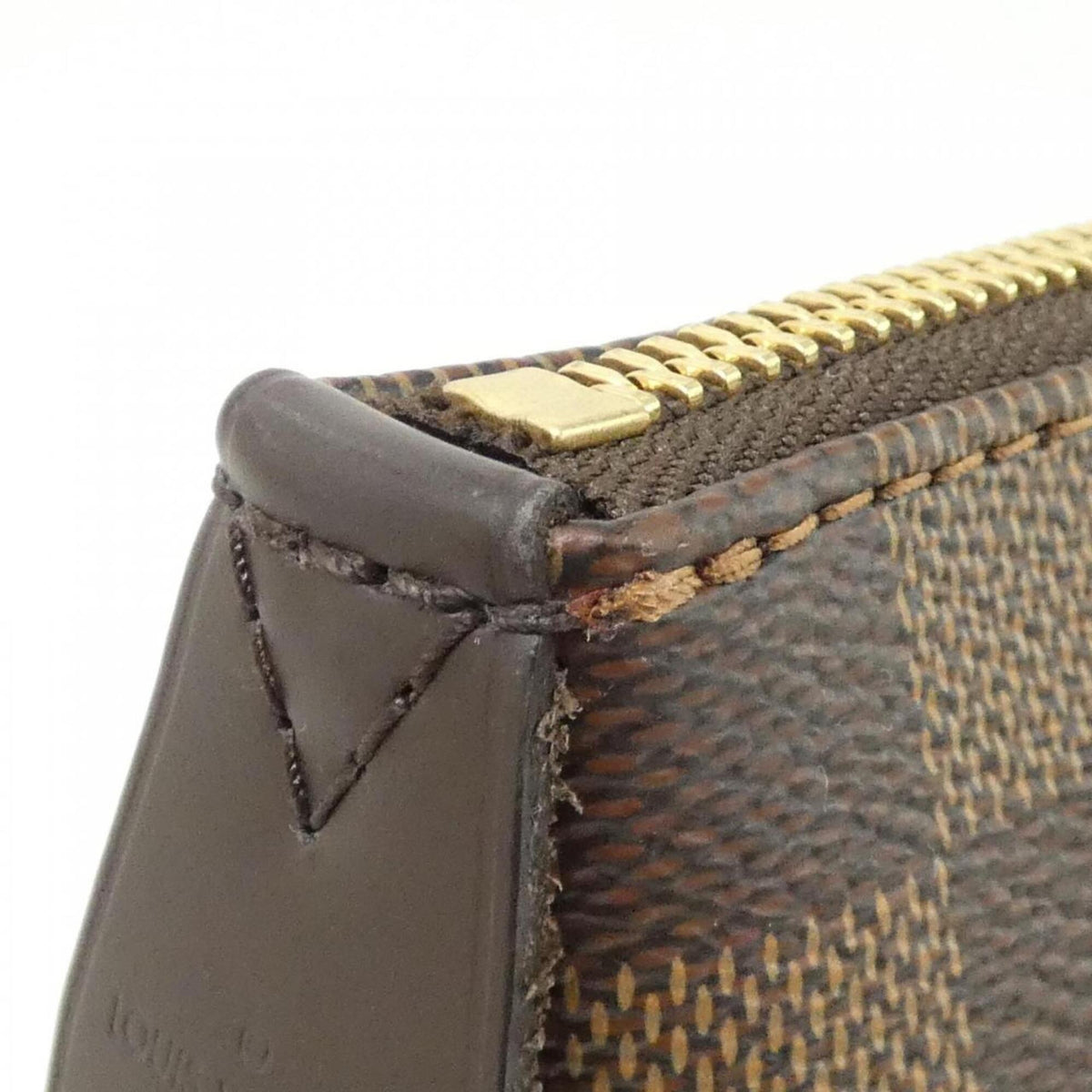 Louis Vuitton Damier Canvas Ebene Damier Canvas Handbag (Pre-Owned)