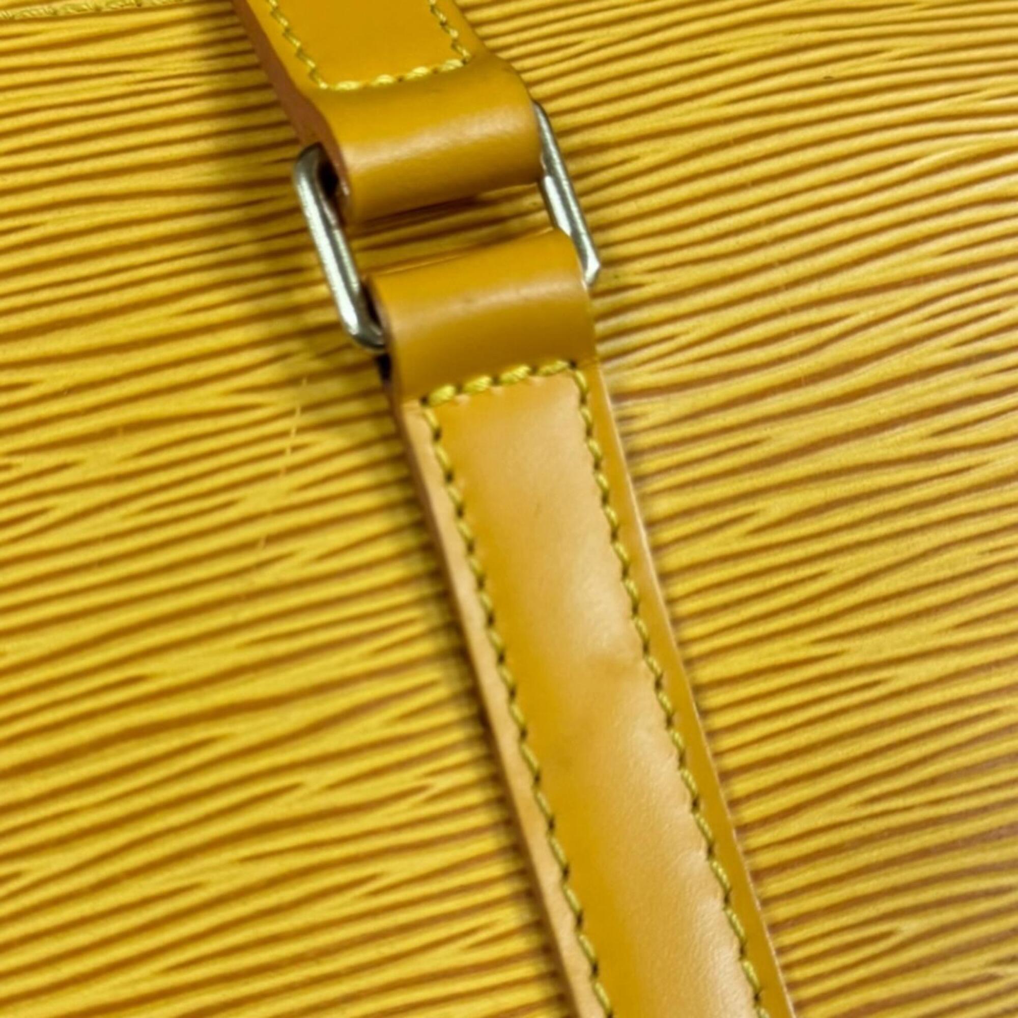 Louis Vuitton Yellow Epi Leather Handbag (Pre-Owned)