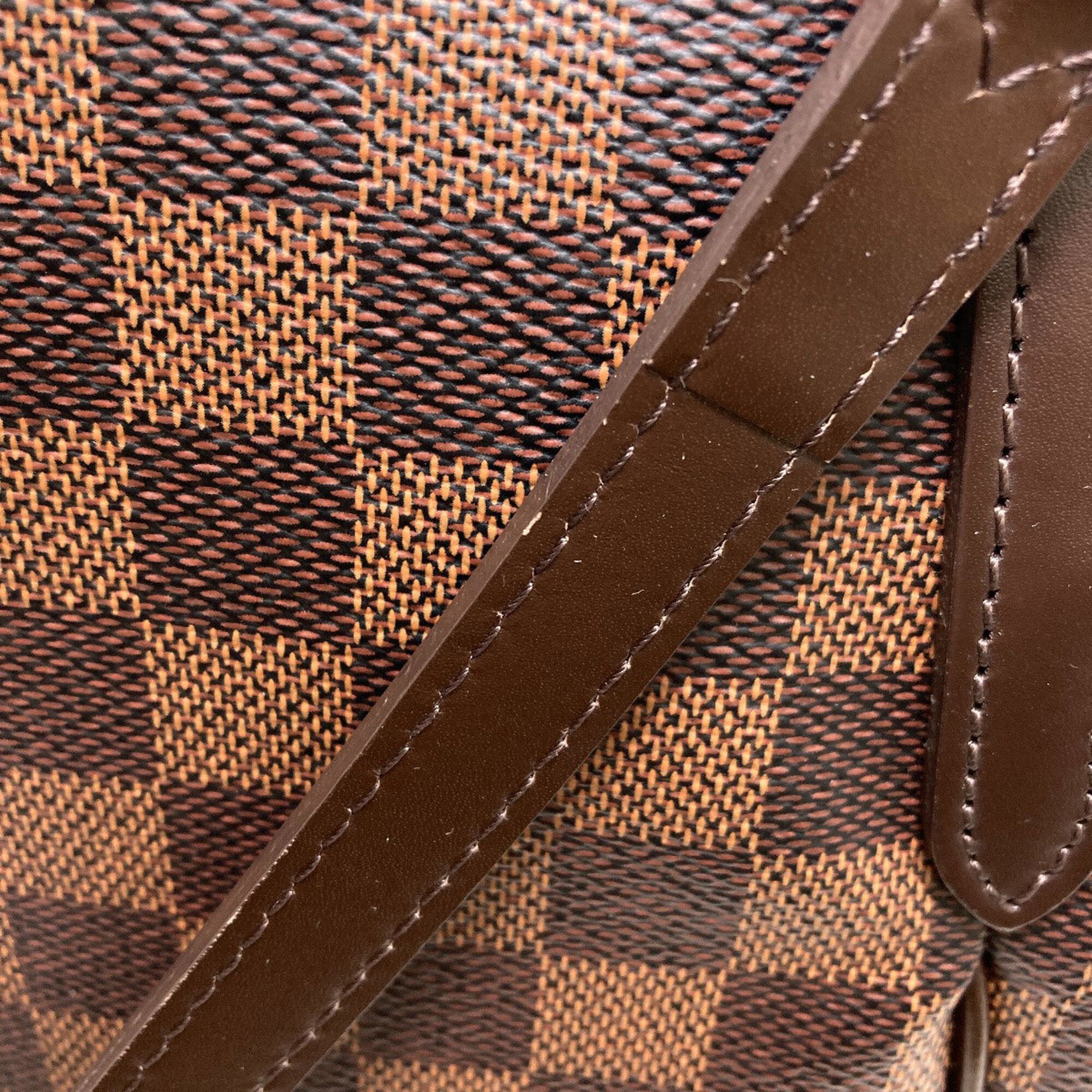 Louis Vuitton Damier Canvas Ebene Damier Canvas Tote Bag (Pre-Owned)