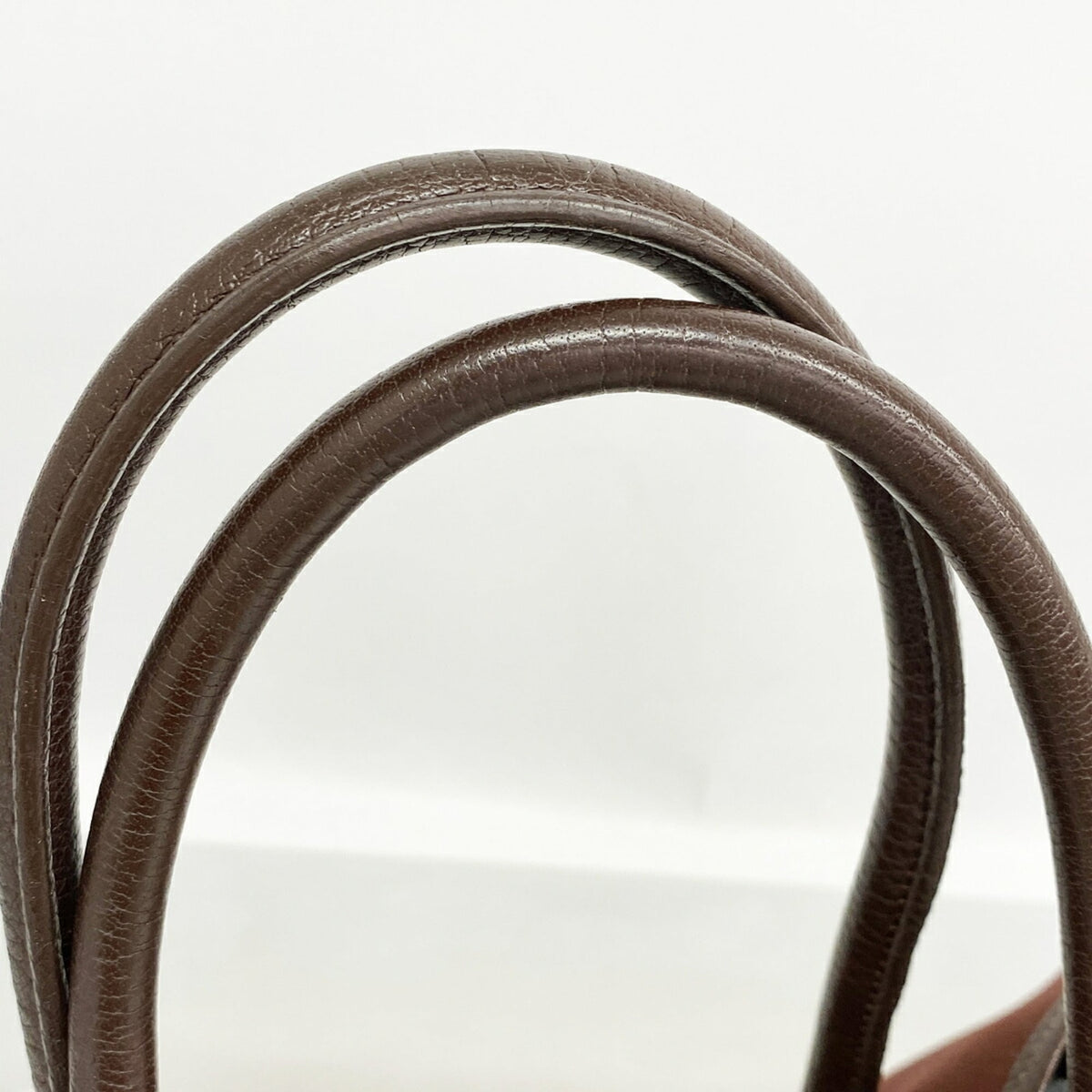 Hermes Brown Toile Officier Tote Bag (Pre-Owned)