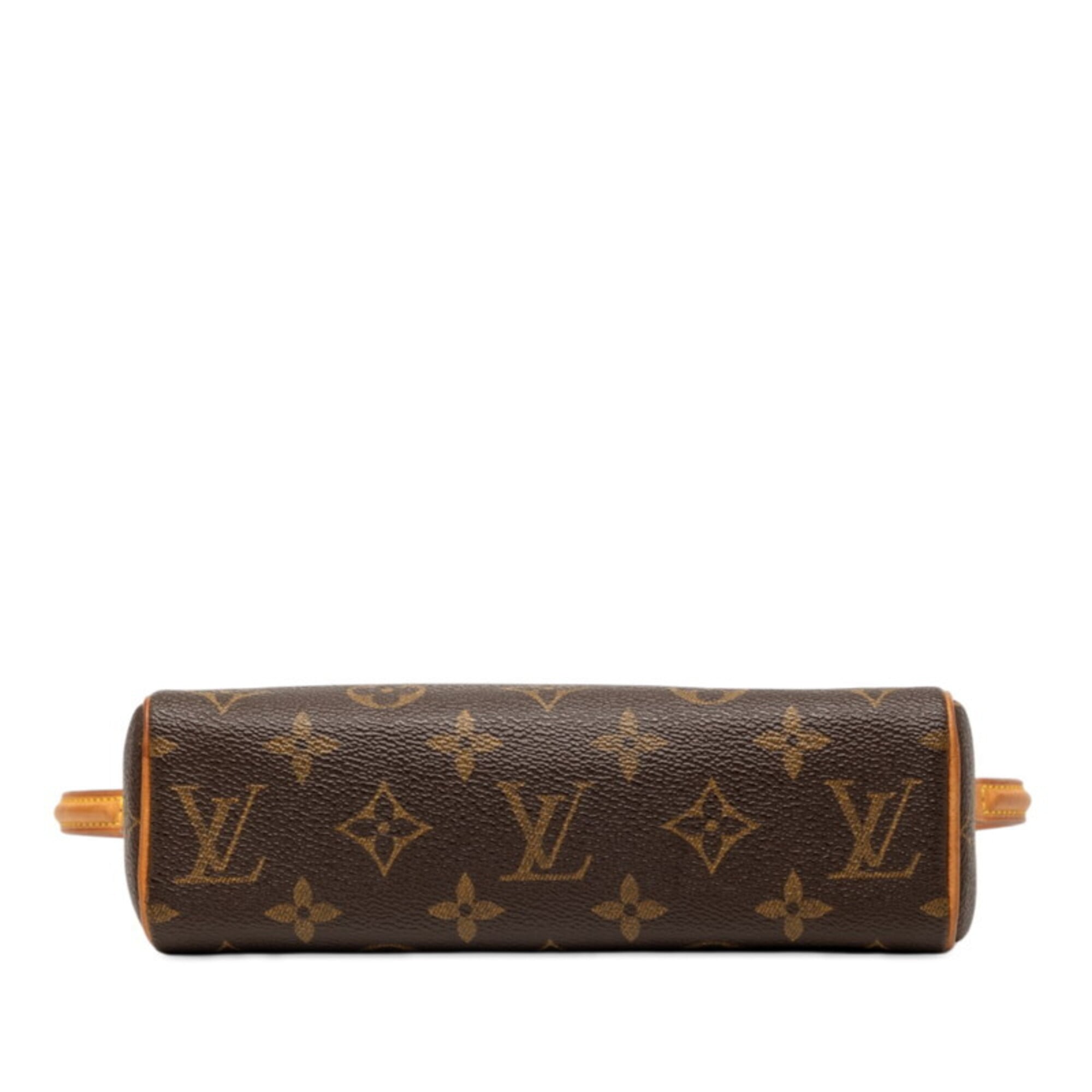 Louis Vuitton Brown Pvc Leather Handbag (Pre-Owned)