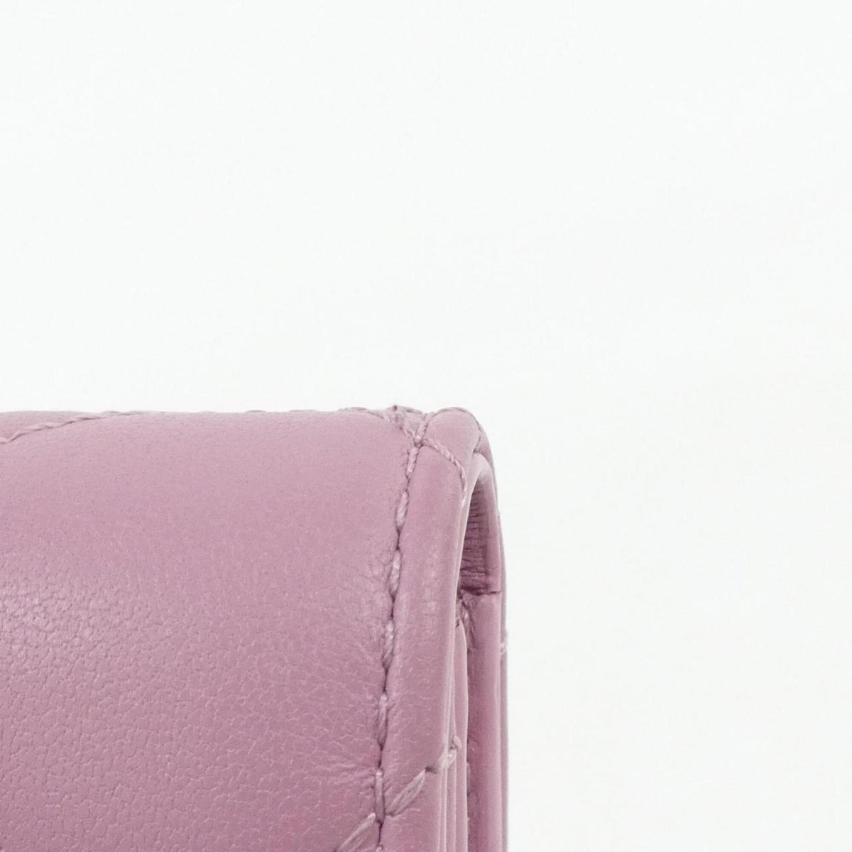 Christian Dior Pink Leather Wallet (Bi-Fold) (Pre-Owned)