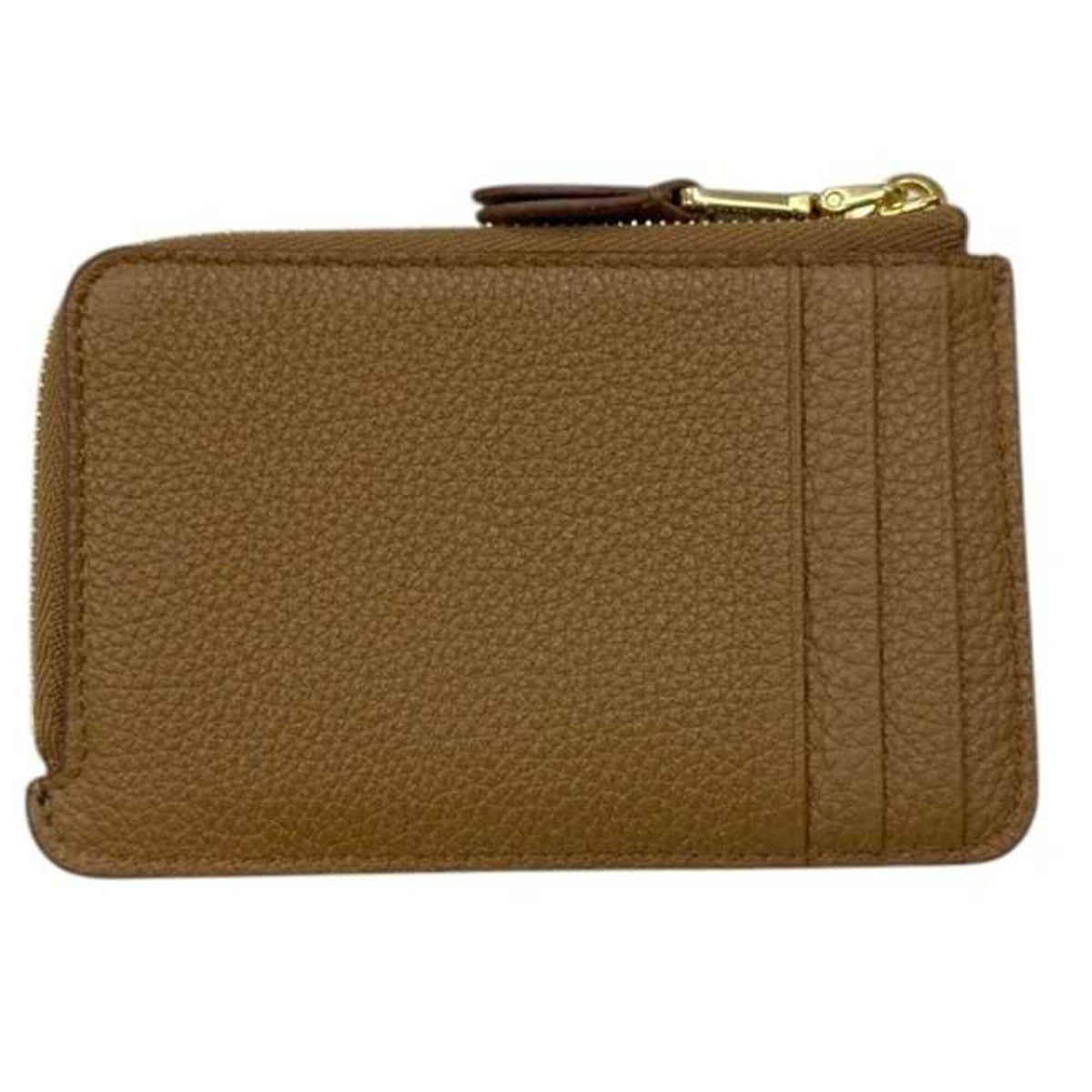 Miu Miu Brown Leather Coin Purse/Coin Case (Pre-Owned)