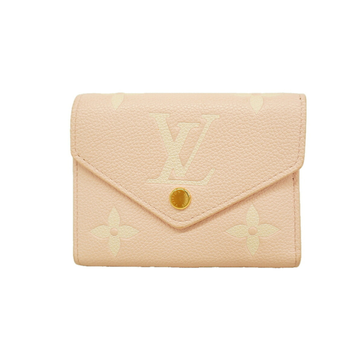 Louis Vuitton Rose Wallet (Tri-Fold) (Pre-Owned)