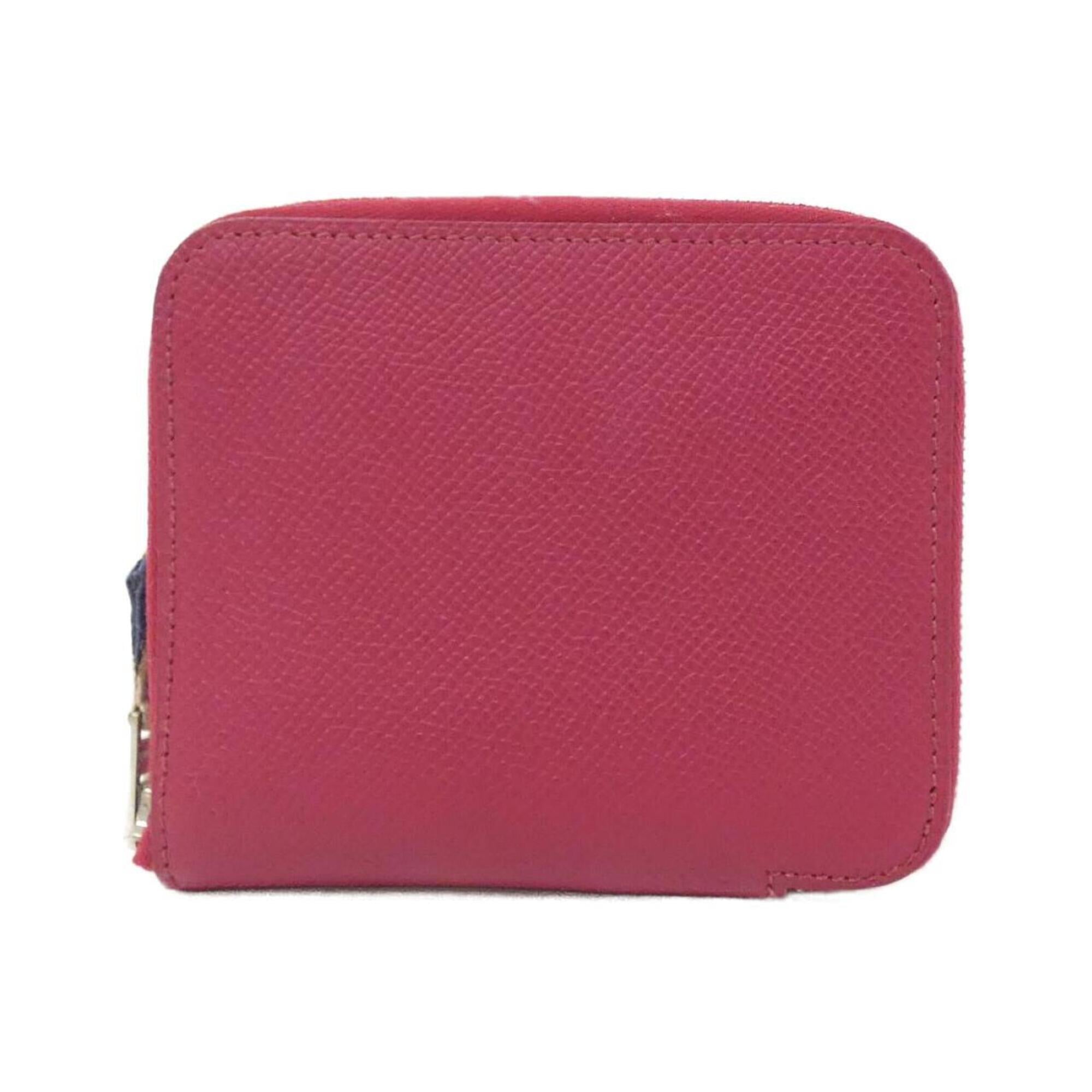 Hermes Silk'in Ruby Epsom Leather Silk Coin Purse/Coin Case (Pre-Owned)