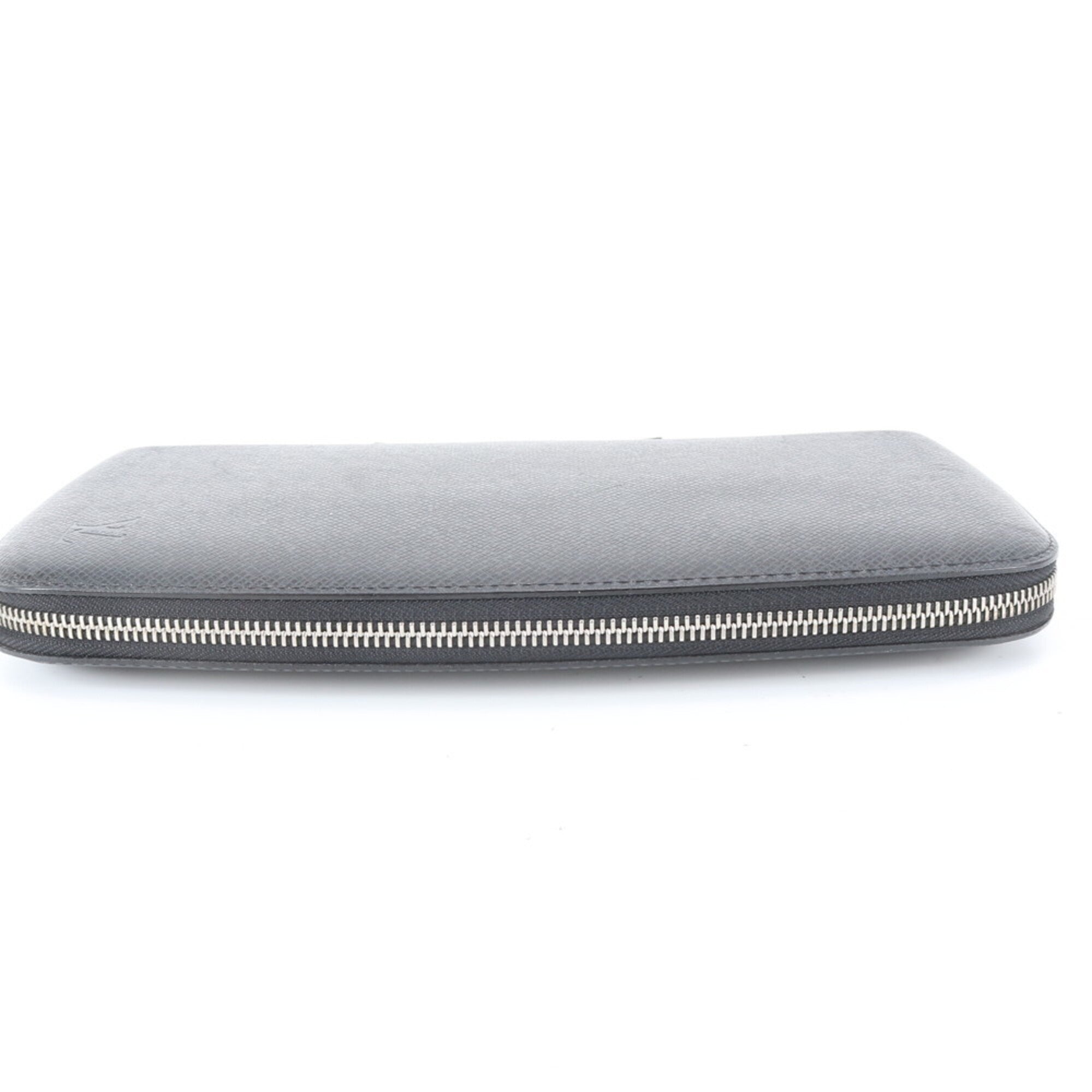 Louis Vuitton Ardoise Leather Long Wallet (Bi-Fold) (Pre-Owned)