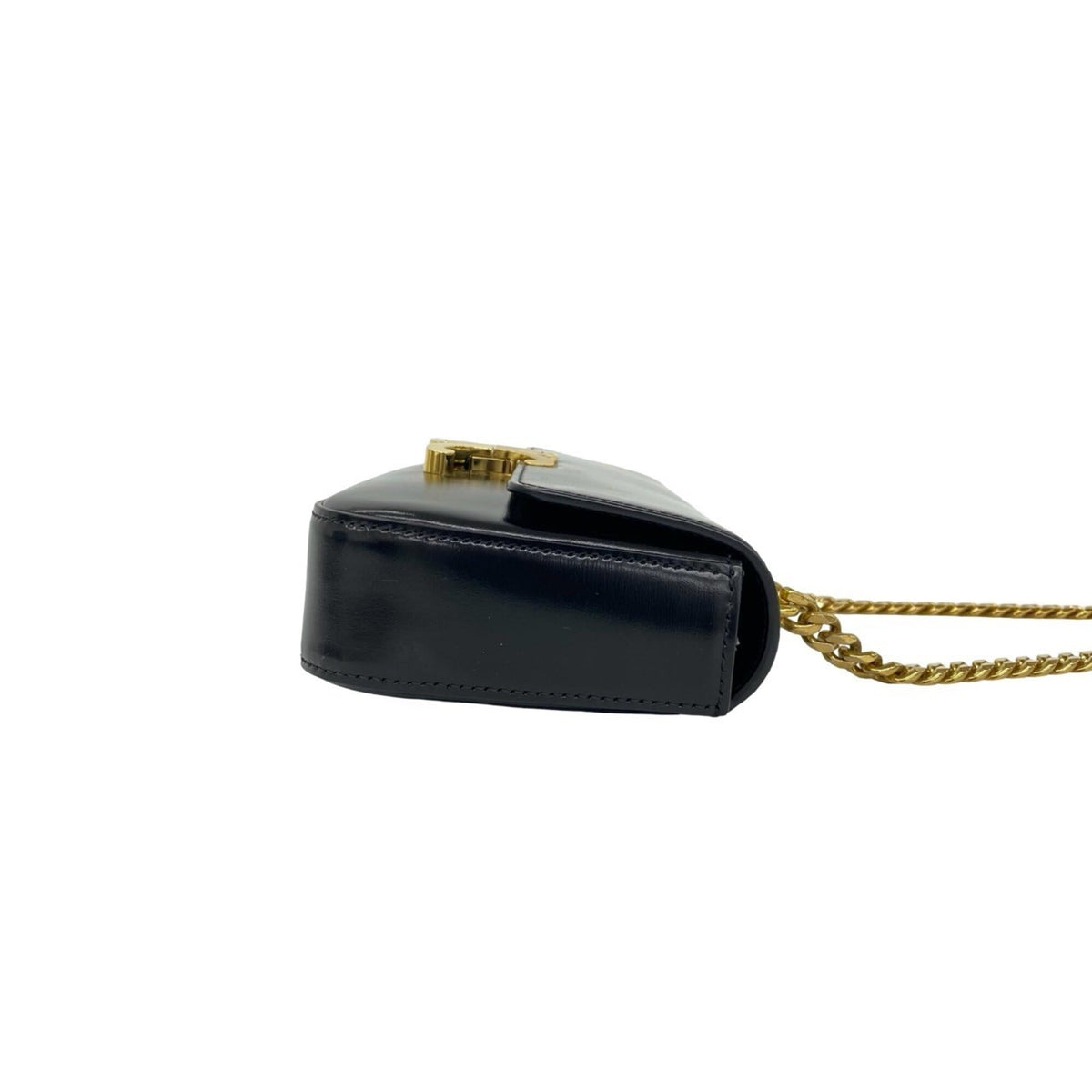 Celine Black Leather Shoulder Bag (Pre-Owned)