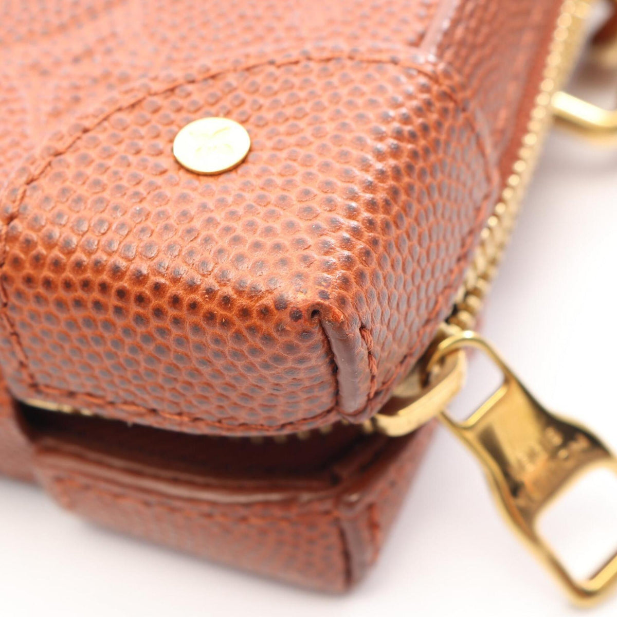 Louis Vuitton Brown Leather Handbag Shoulder Bag (Pre-Owned)