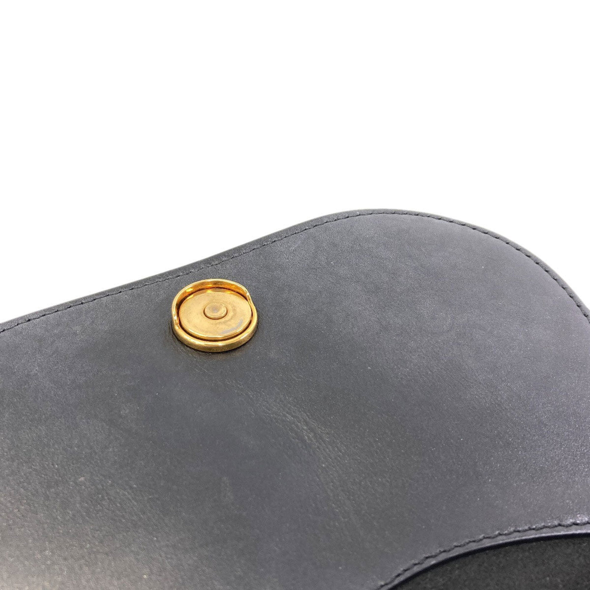 Fendi Black Leather Shoulder Bag (Pre-Owned)