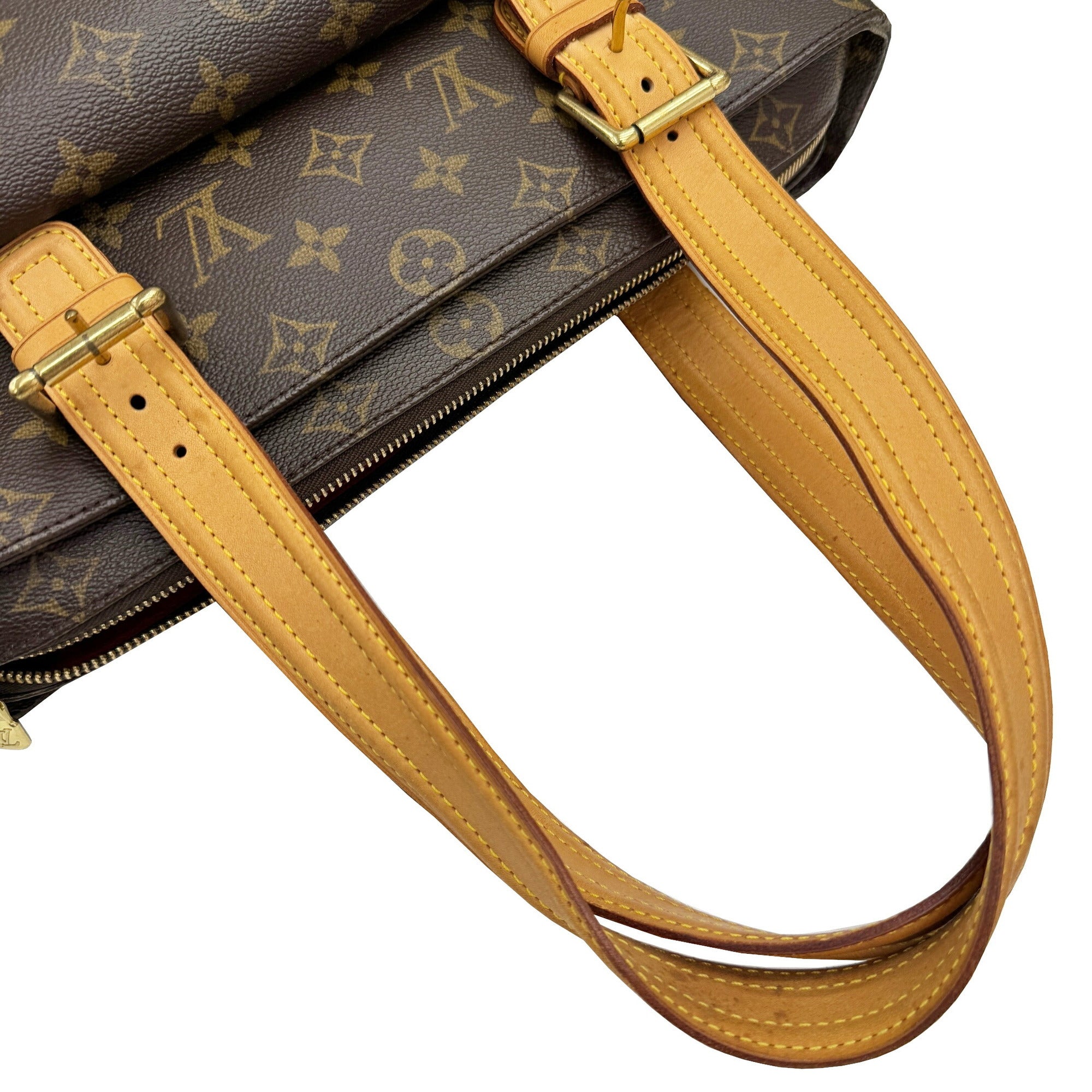 Louis Vuitton Brown Monogram Monogram Shoulder Bag (Pre-Owned)